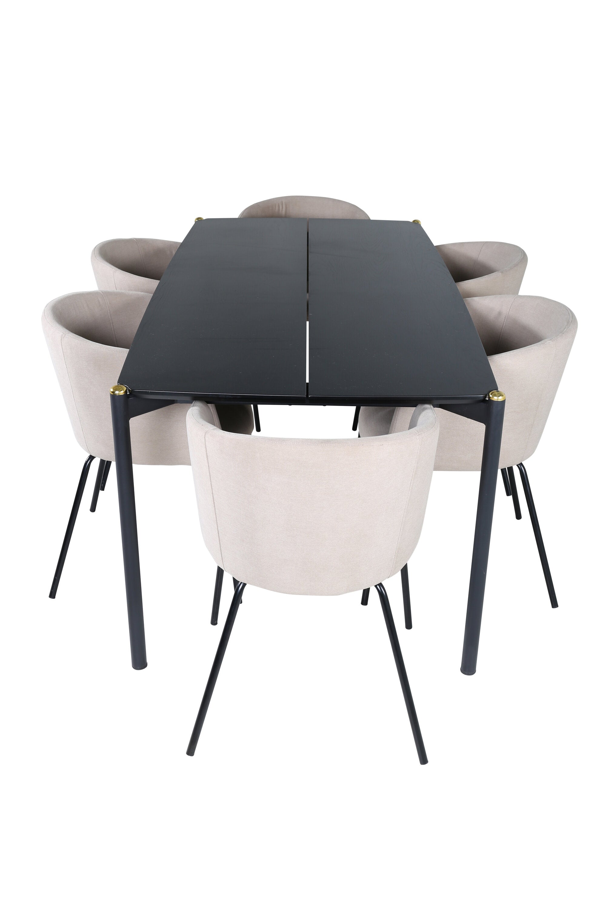 Venture Home Matgrupp Pelle med stolarna Berit