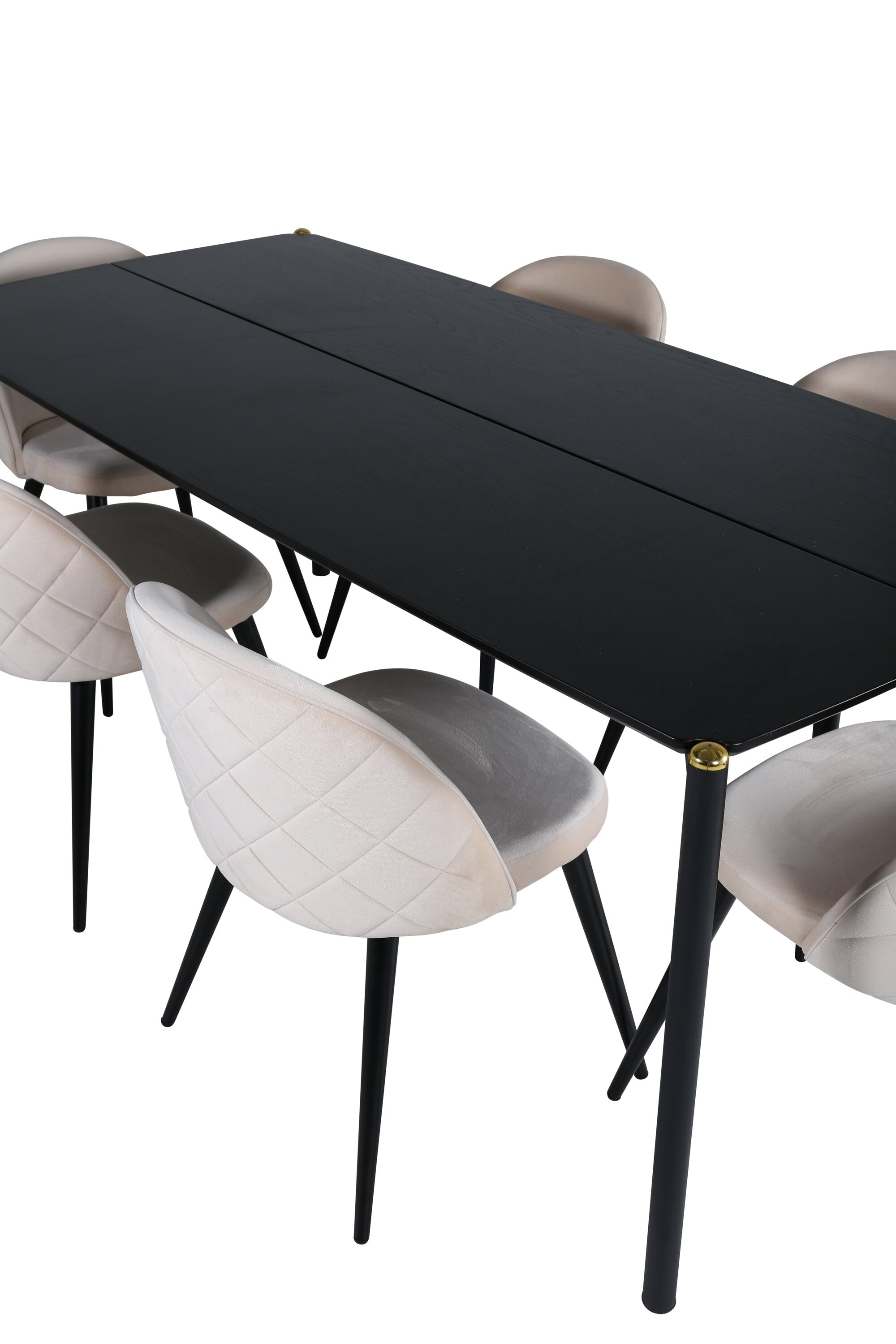 Venture Home Matgrupp Pelle med stolarna Velvet