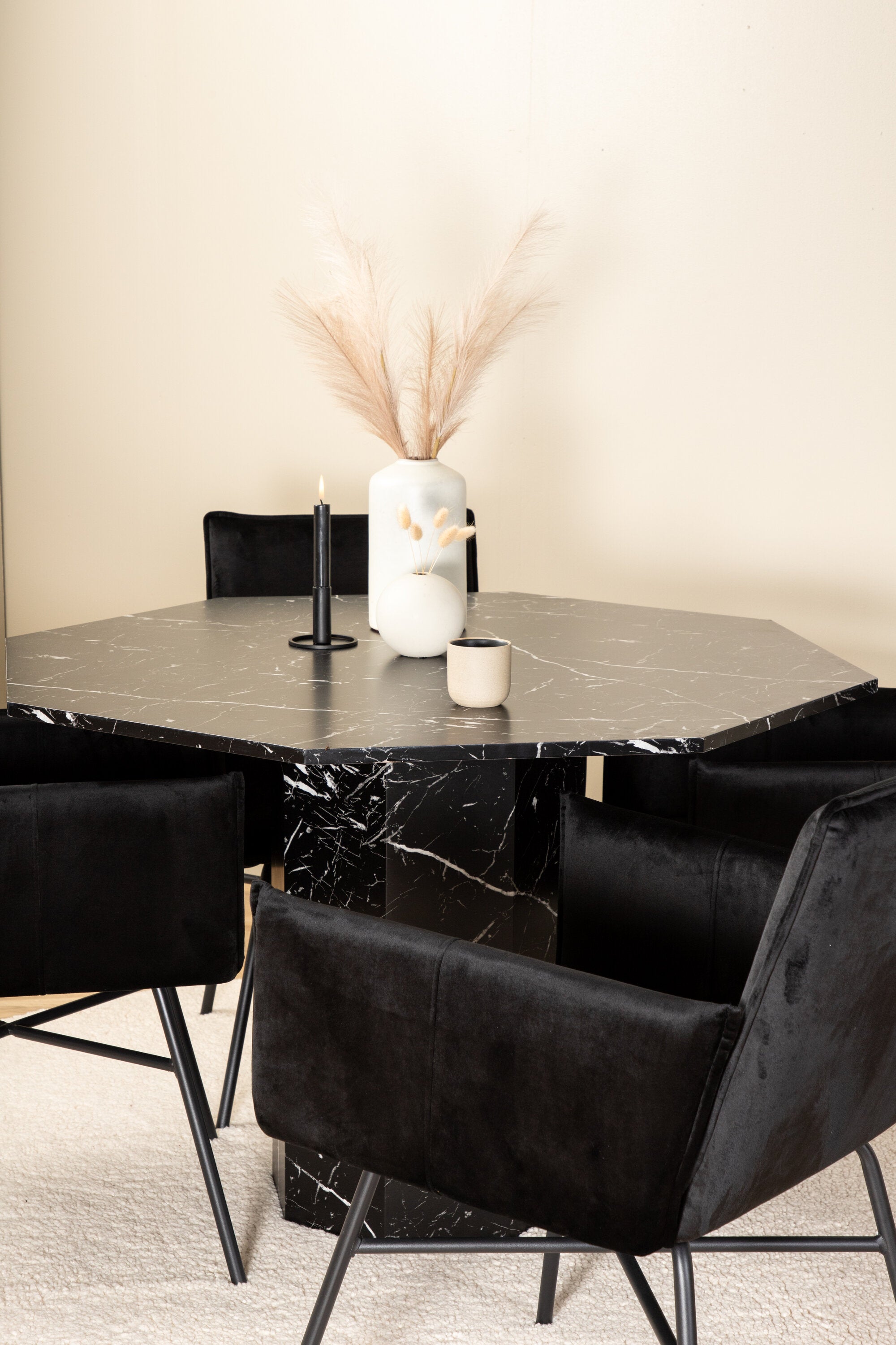 Venture Home Matgrupp Marbs med stolarna Petra
