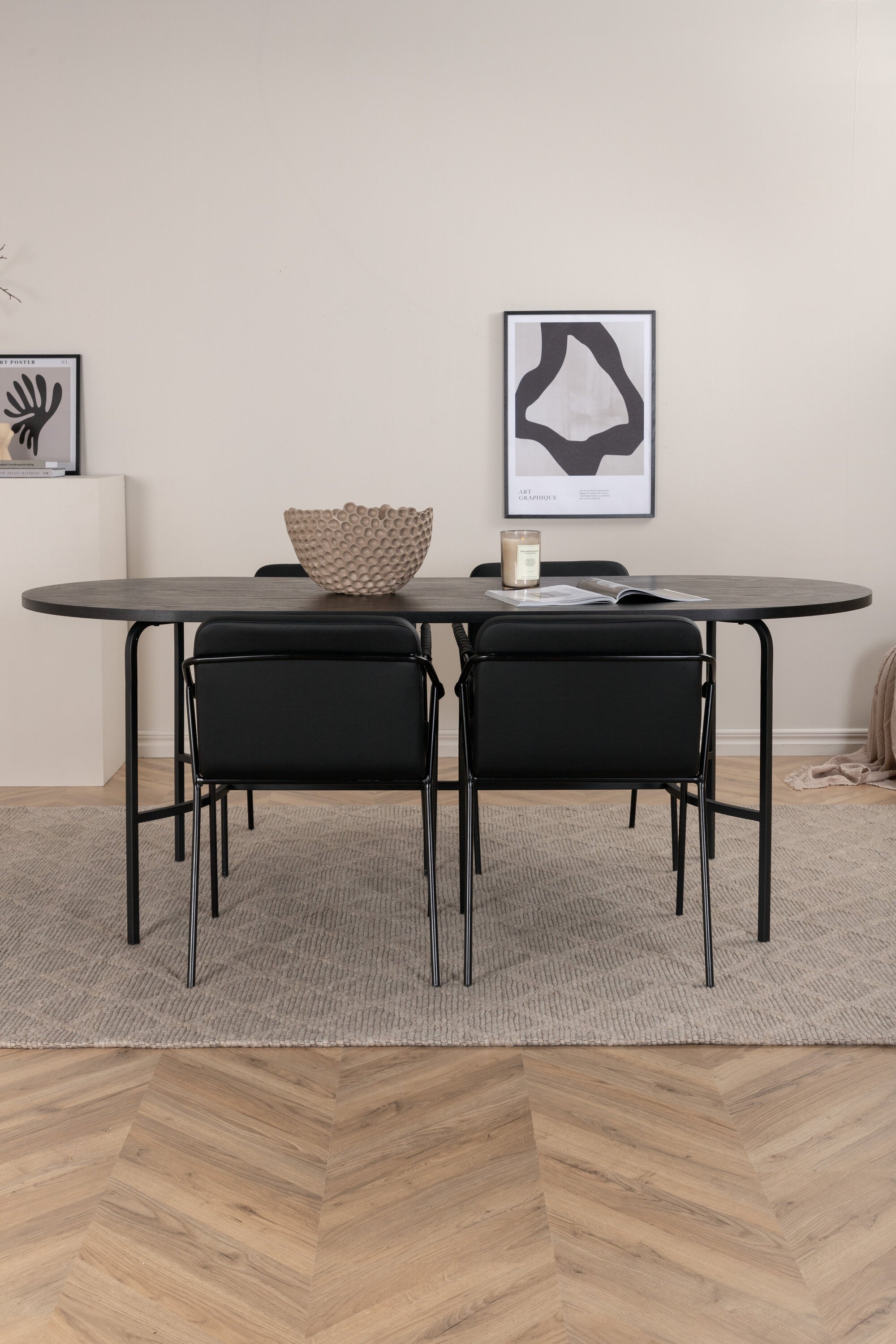 Venture Home Matgrupp Skate med stolarna Tvist