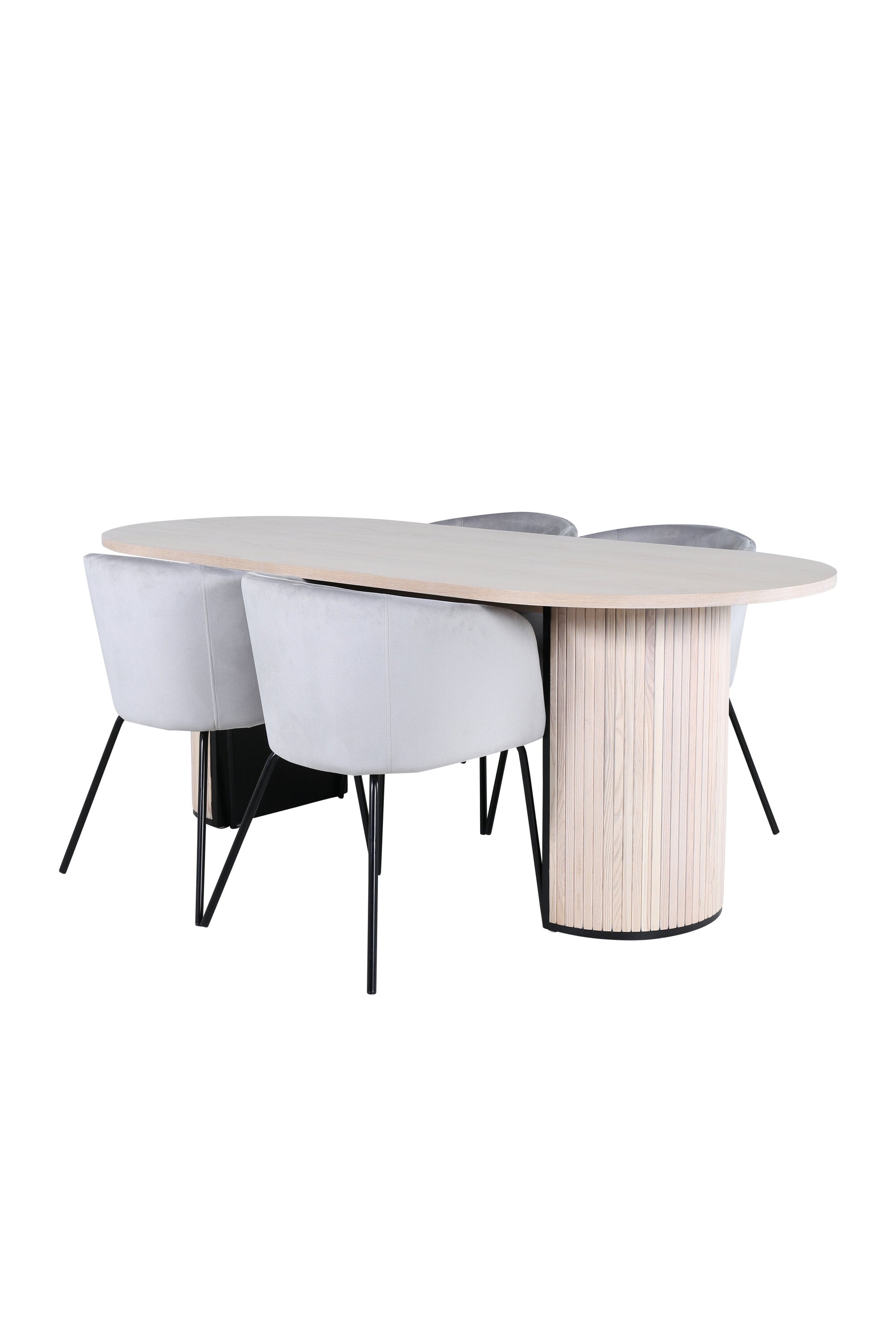 Venture Home Bianca Oval Matgrupp