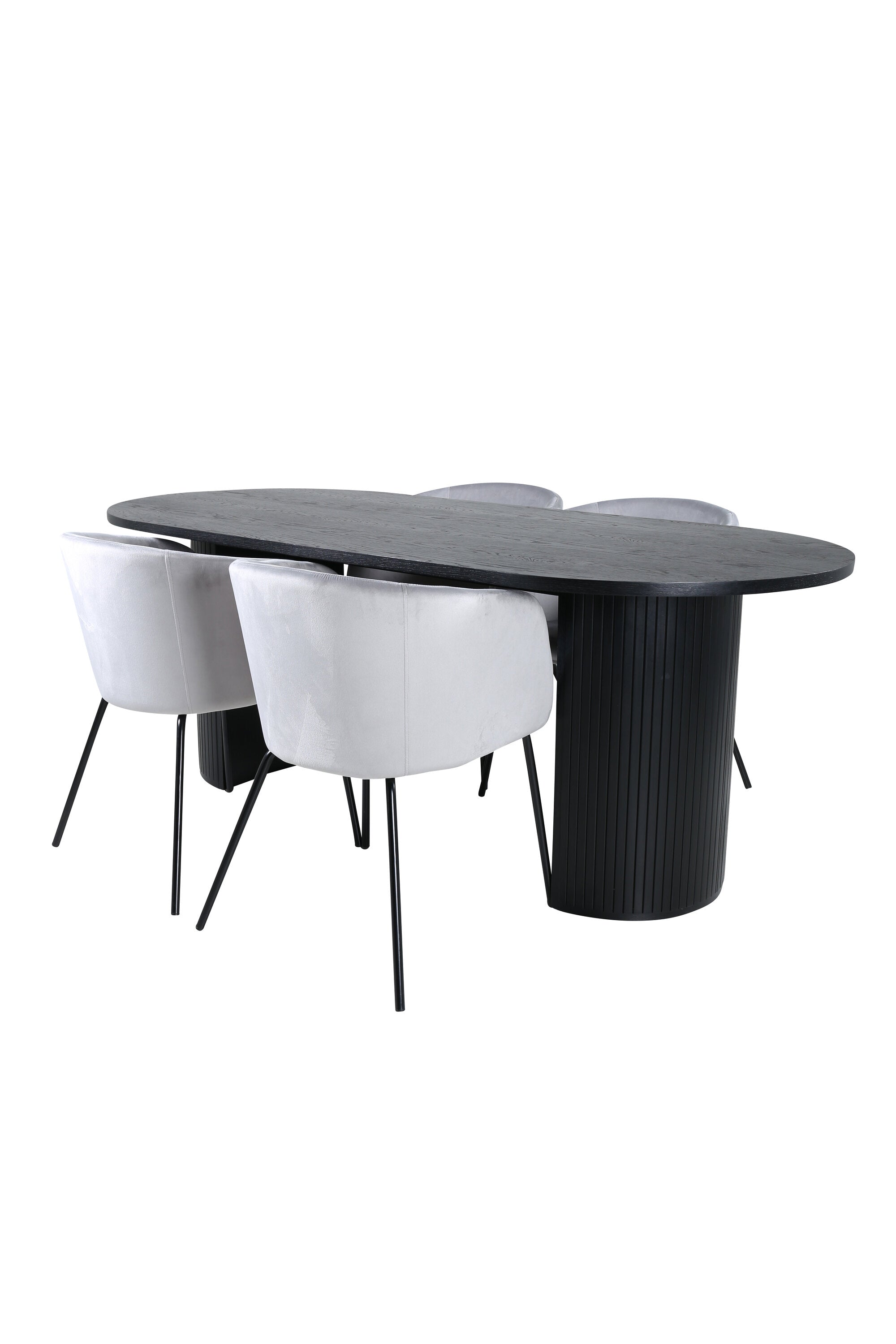 Venture Home Bianca Oval Matgrupp