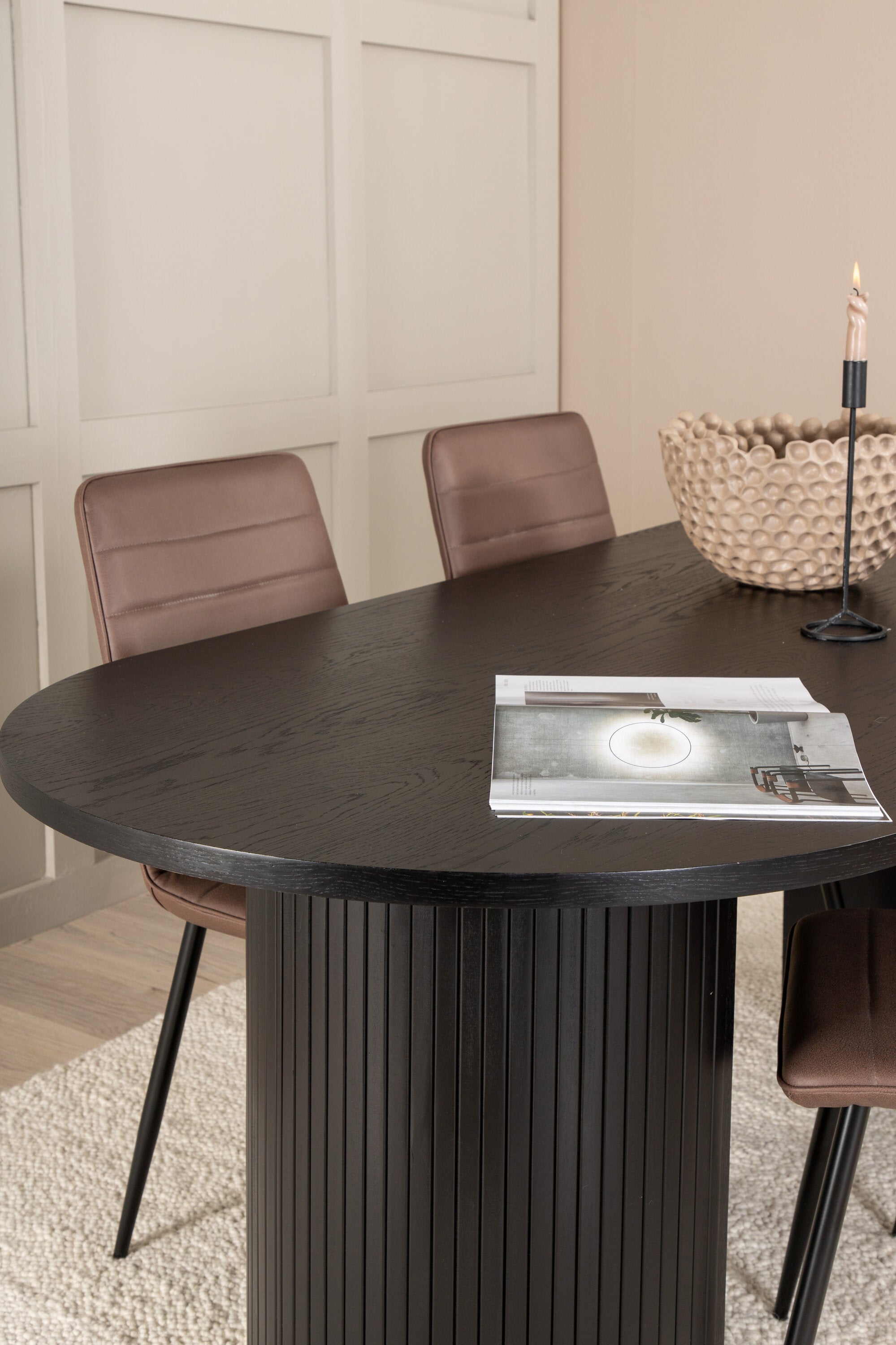 Venture Home Bianca Oval Matgrupp