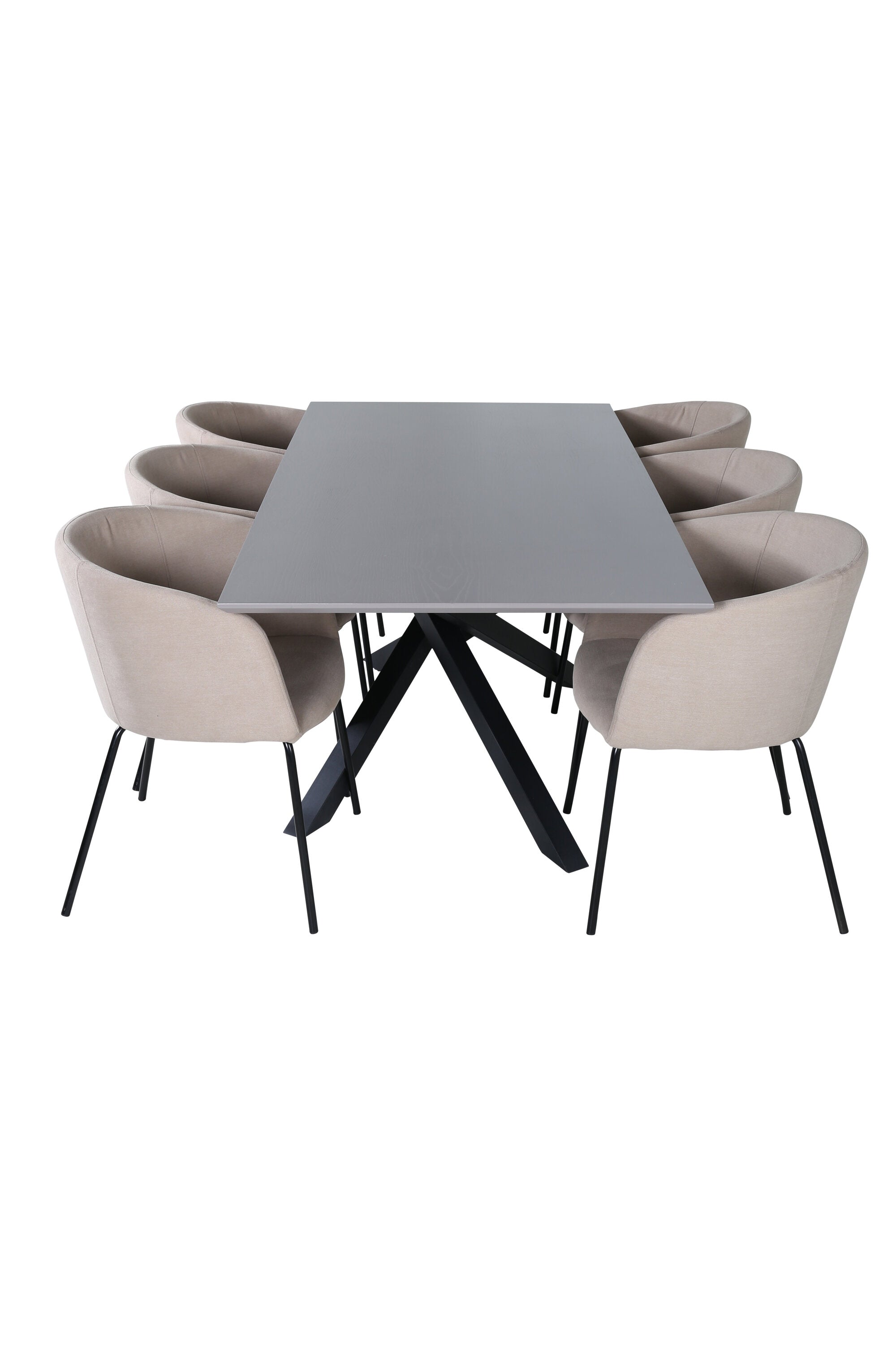 Venture Home Matgrupp Piazza med stolarna Berit