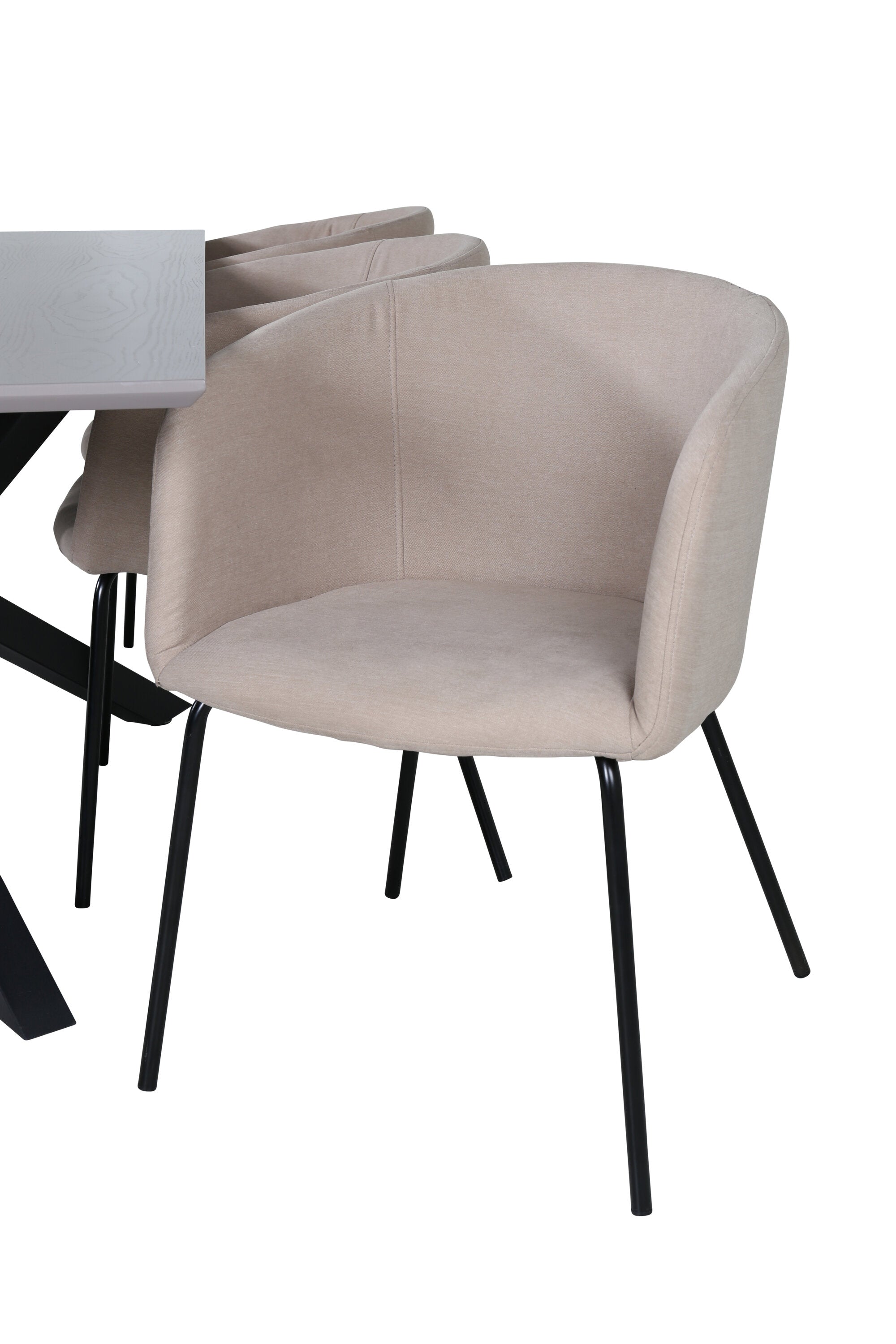 Venture Home Matgrupp Piazza med stolarna Berit