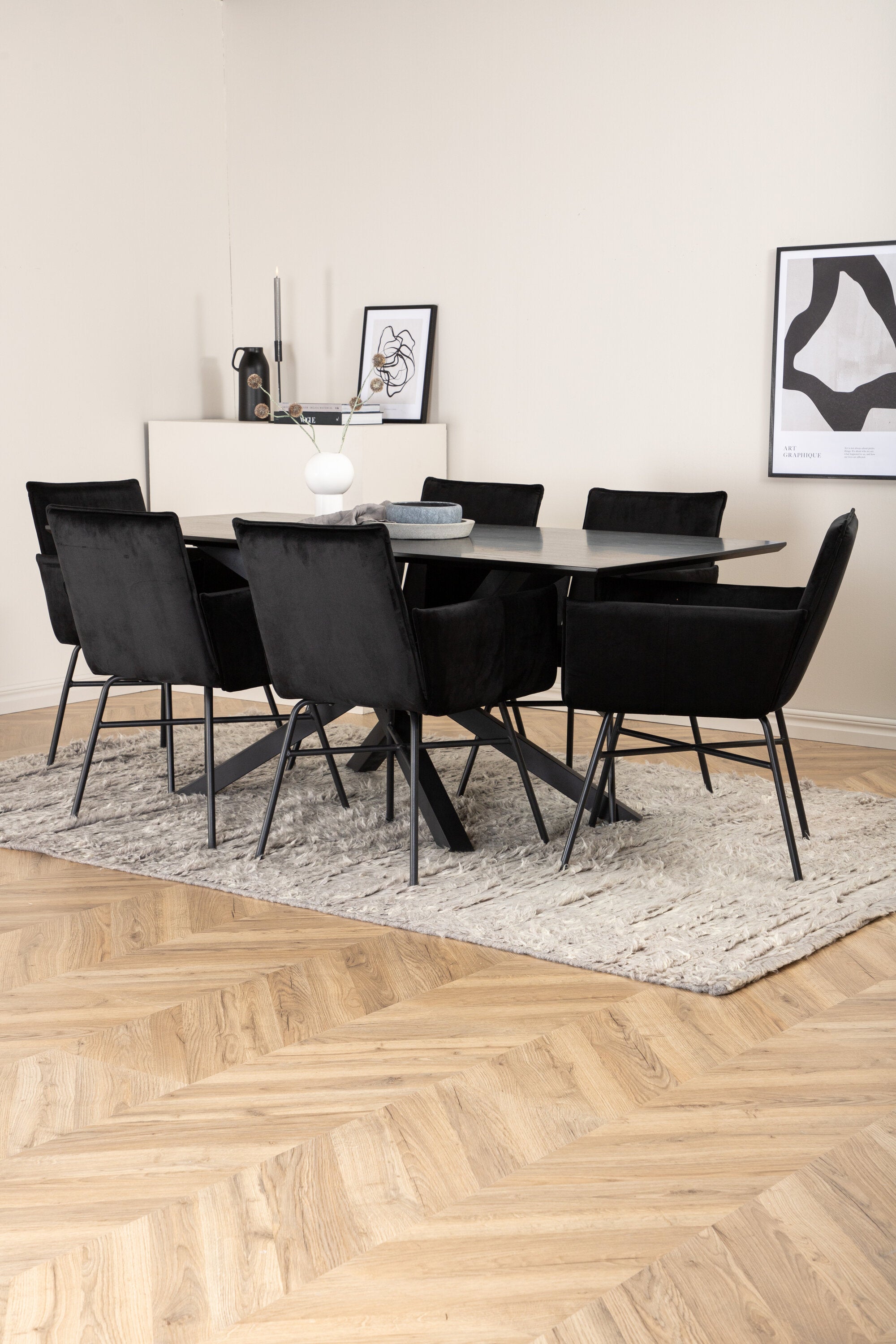 Venture Home Piazza Rektangulär Matgrupp