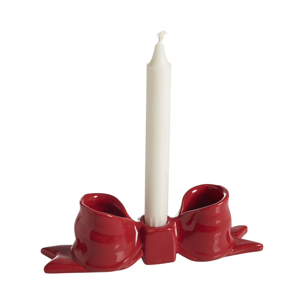 Mogihome Ljusstake Scarlett, 22 X 6 X 7 Cm, Röd