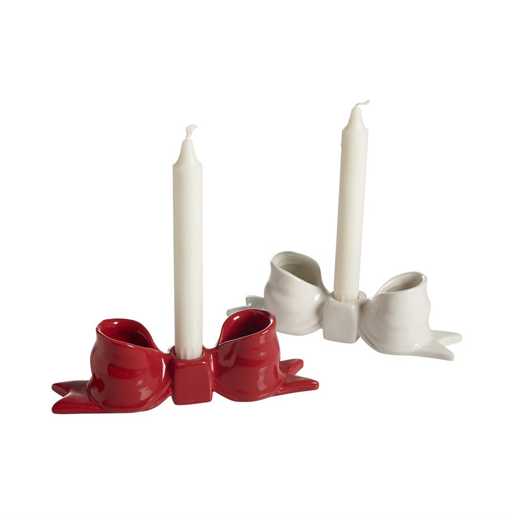 Mogihome Ljusstake Scarlett, 22 X 6 X 7 Cm, Röd