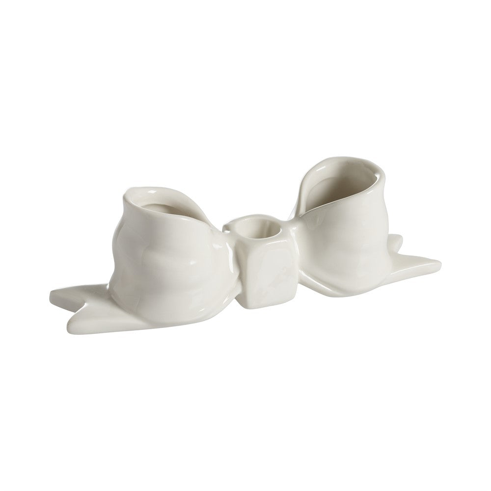 Mogihome Ljusstake Scarlett, 22 X 6 X 7 Cm, Creme