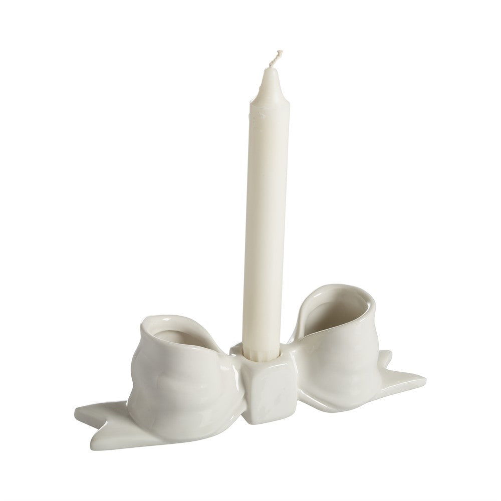 Mogihome Ljusstake Scarlett, 22 X 6 X 7 Cm, Creme