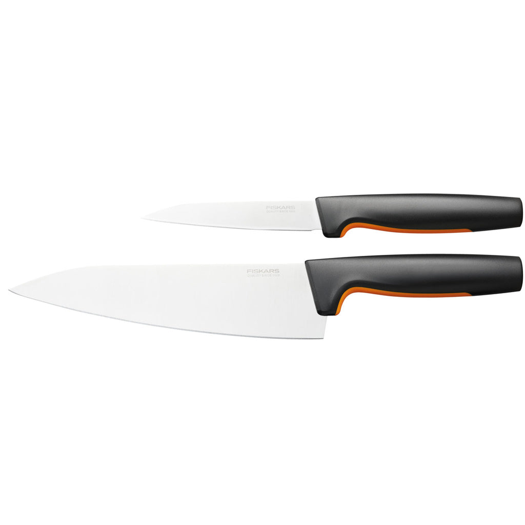 Fiskars Kockkniv Set, 2 Delar