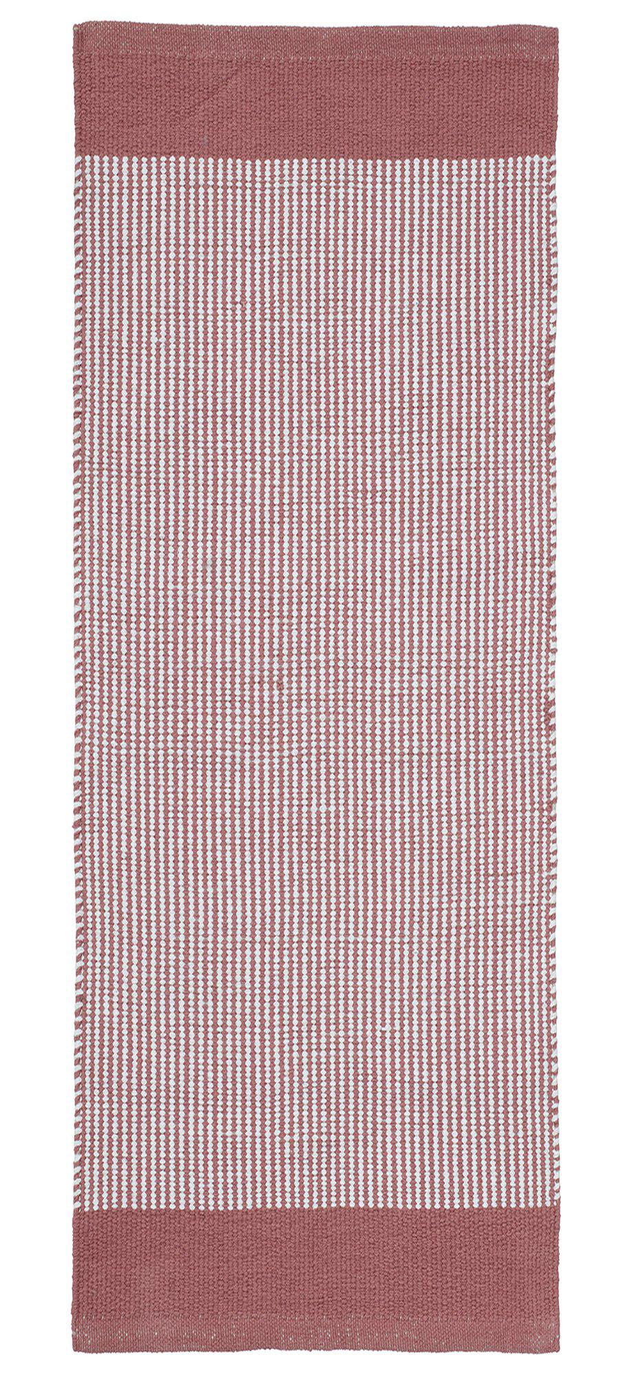 Svanefors Stripe Löpare Rose 40x140cm