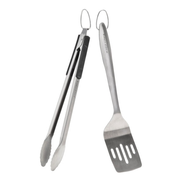 Markus Aujalay BBQ Set Steel 2-delar, Silver