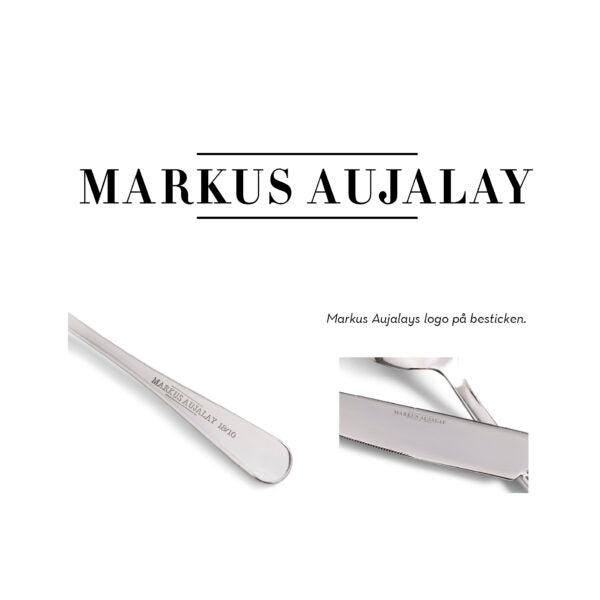 Markus Aujalay Bestickset Markus Signature 24-delar, Silver