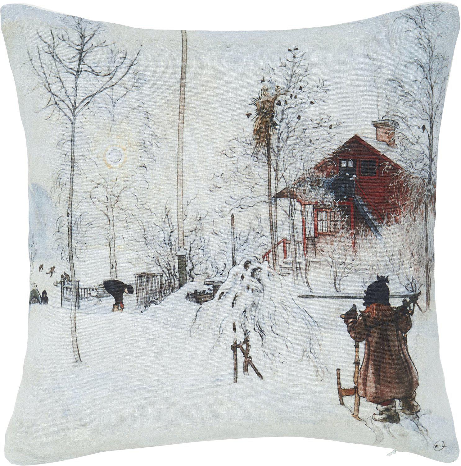 Svanefors Kuddfodral Grå 45cmx45cm