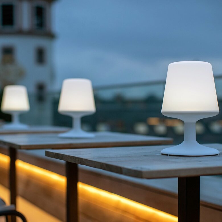 Koziol Light To Go LED-Lampa Organic Grå