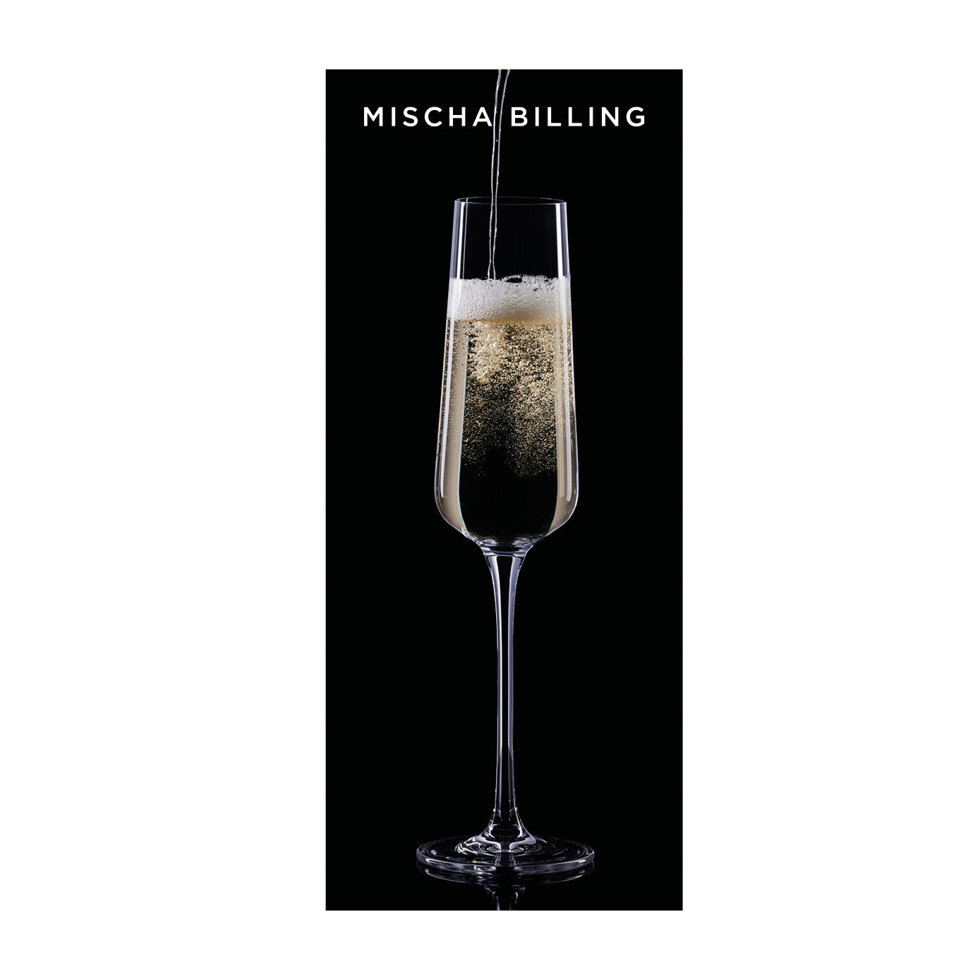 Mischa Billing Champagneglas 4-pack, Natur