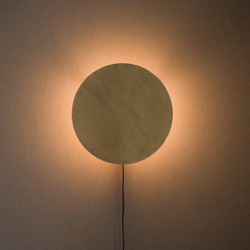 Pr Home Fullmoon Vägglampa Pale Silver 35 cm