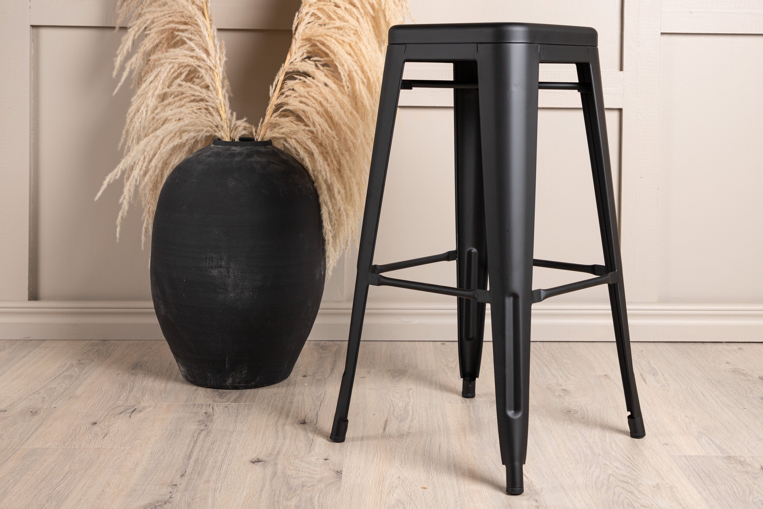 Venture Home Tempe Barstol 4-Pack, Svart