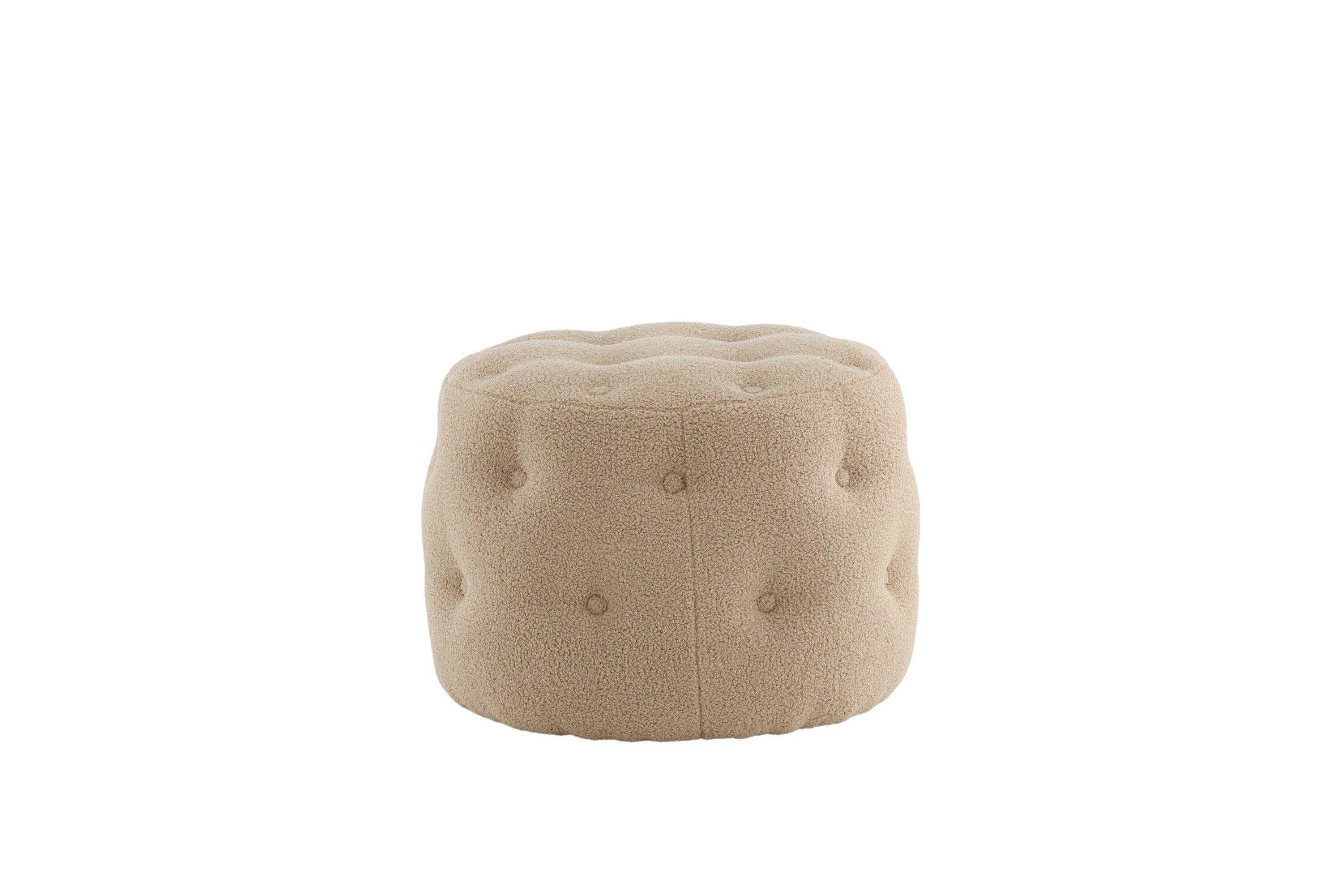 Venture Home Benjamin Puff Beige ø55 cm