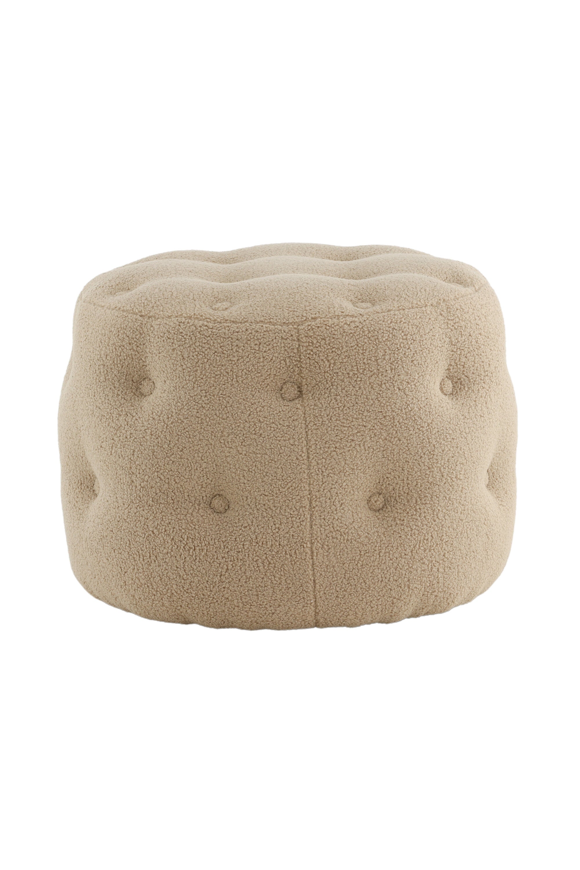 Venture Home Benjamin Puff Beige ø55 cm