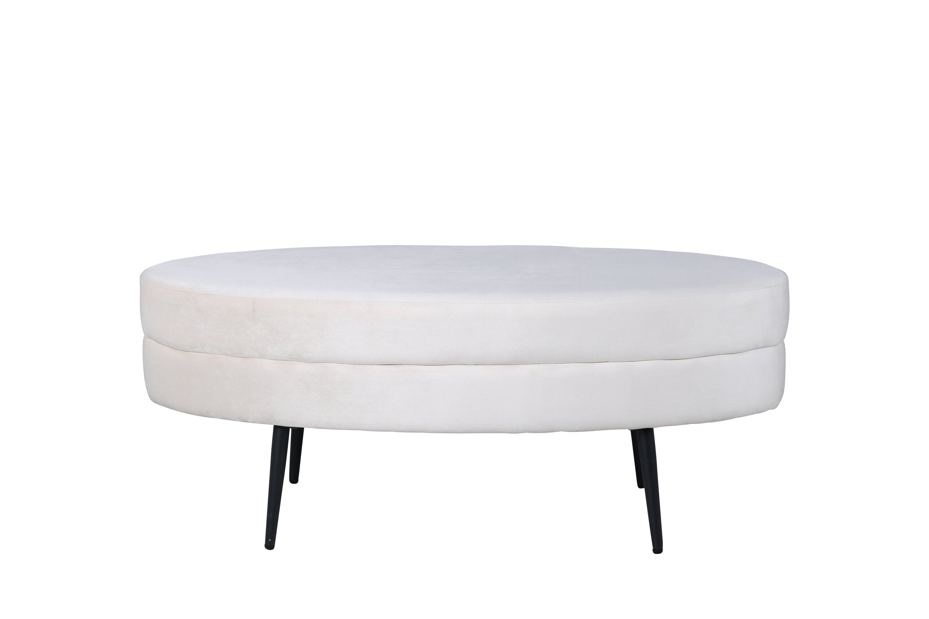 Venture Home Otto Ottoman Off-white