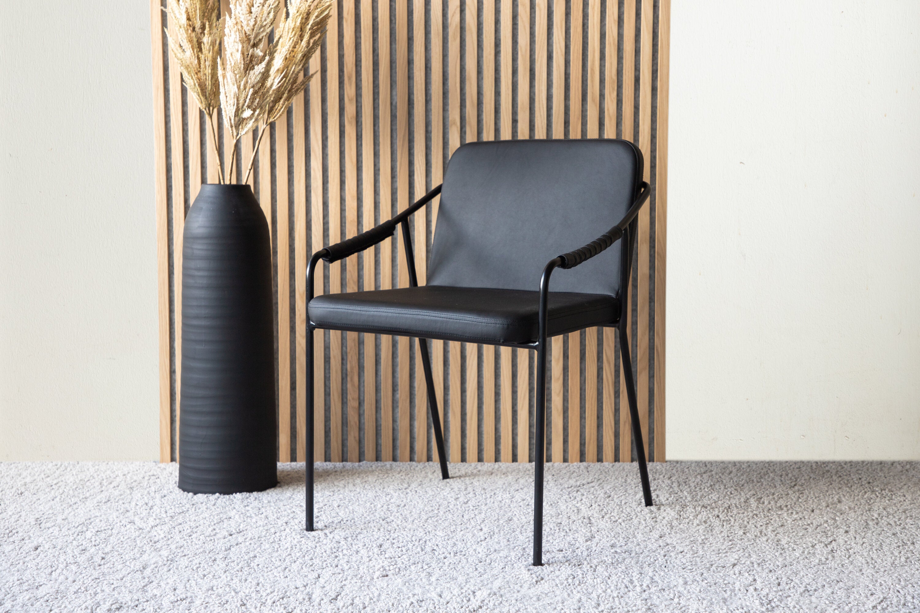 Venture Home Tvist Matstol Svart 2-pack