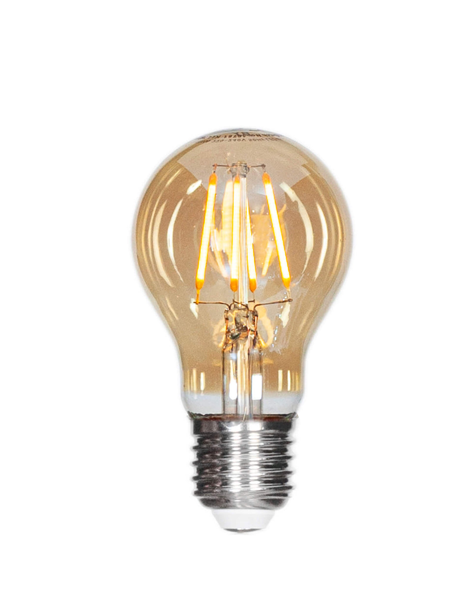 By Rydéns Filament dekorationslampa LED dimbar E27 4W Ø60mm Amber