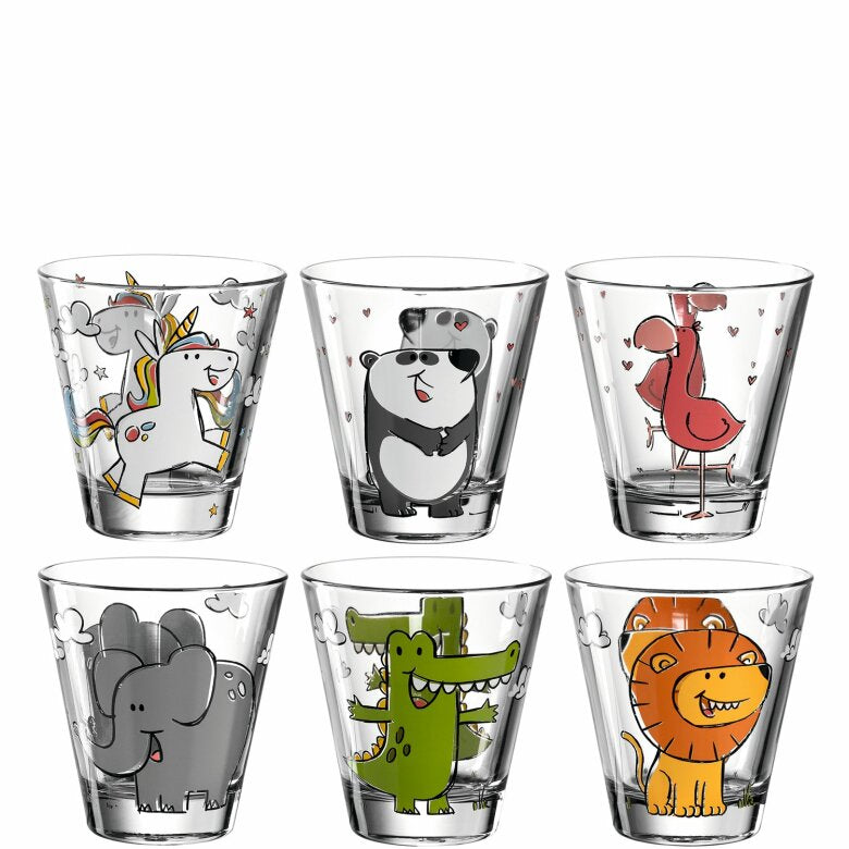 Leonardo Bambini 6-pack Tumblerglas