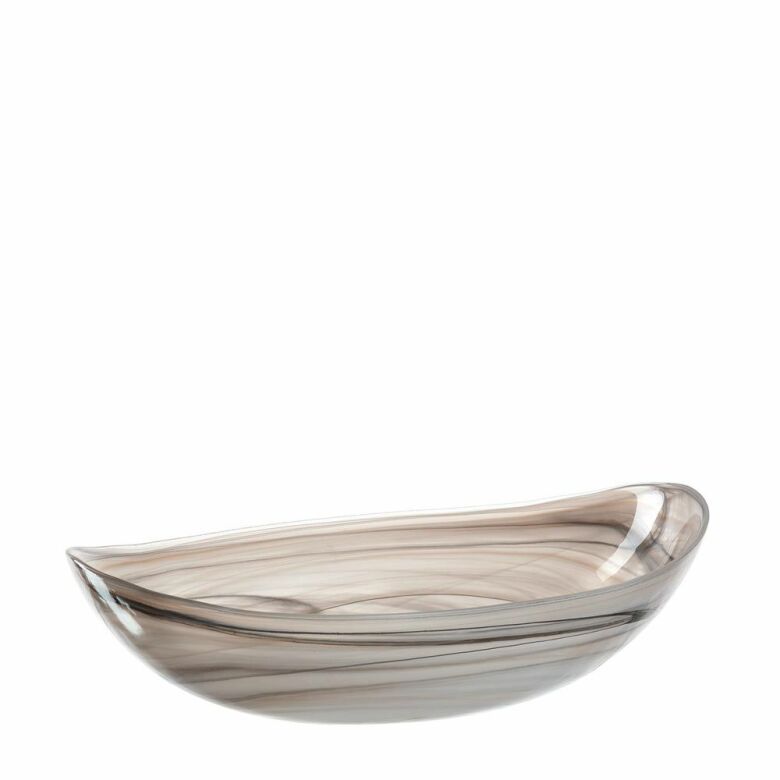 Leonardo Skål oval 32 beige Alabastro