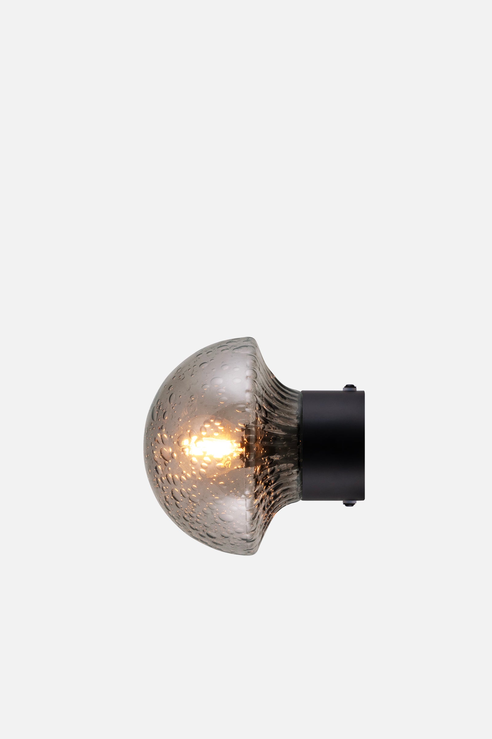 Globen Lighting Vägglampa/Plafond Fungo 16 IP44 Rök/Svart