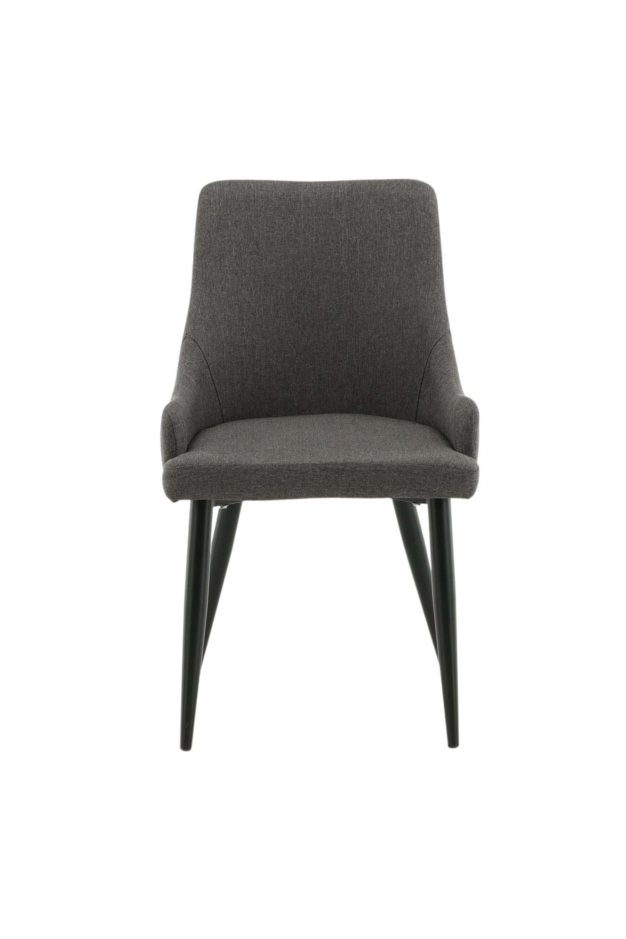 Venture Home Plaza Matstol Svart/Grå 2-Pack