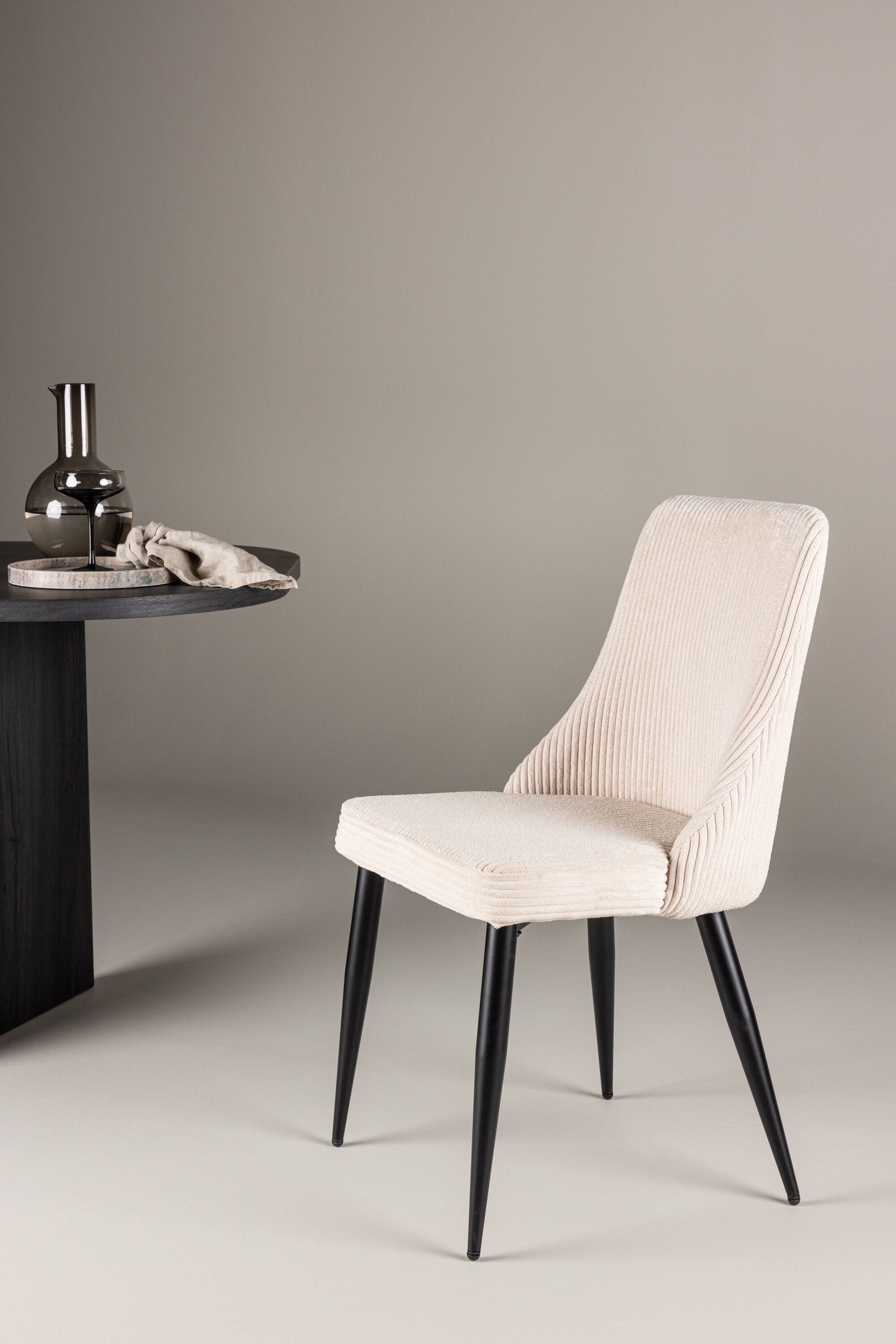 Venture Home Leone Matstol Beige 2-pack