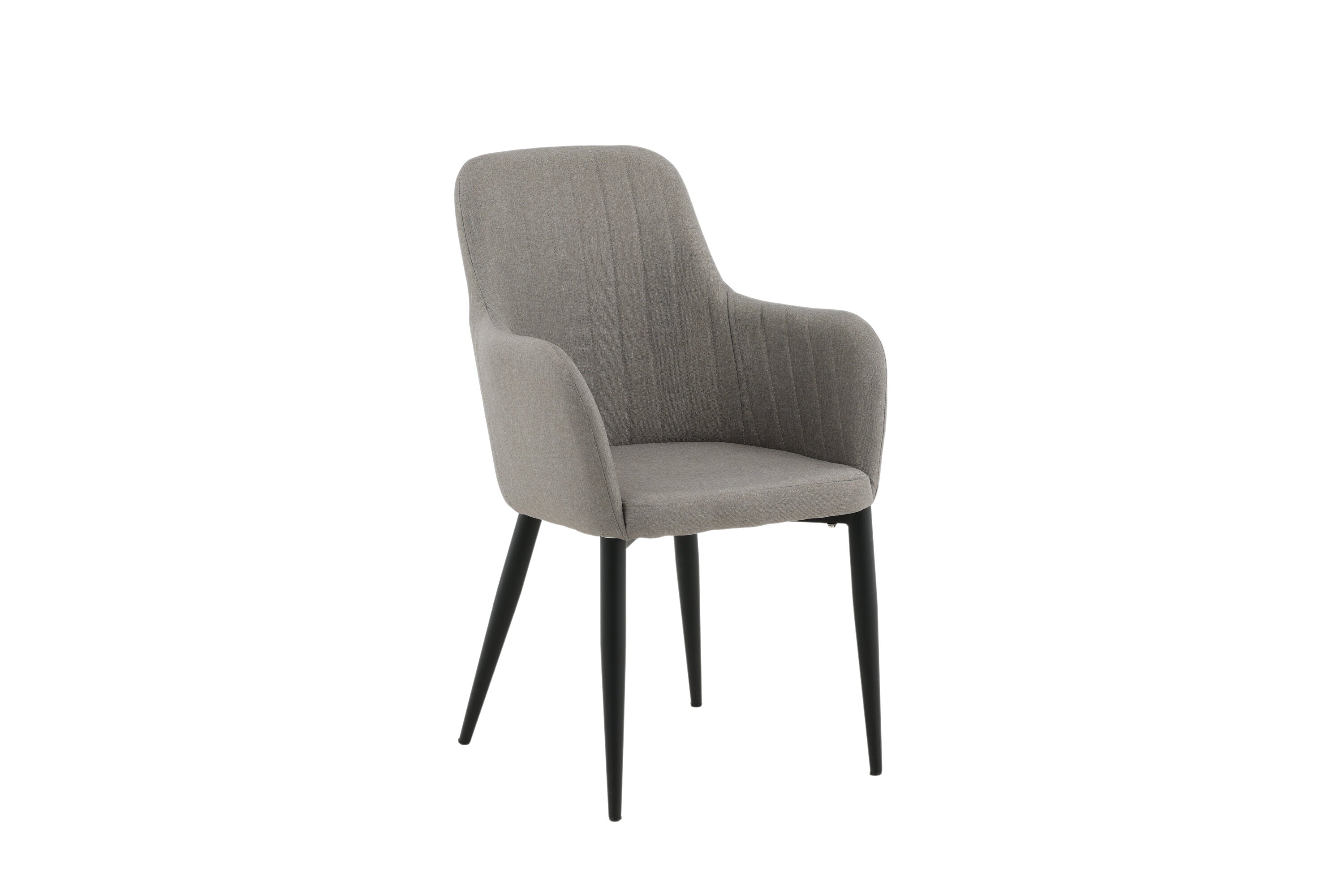 Venture Home Comfort Matstol Svart/Grå 2-pack