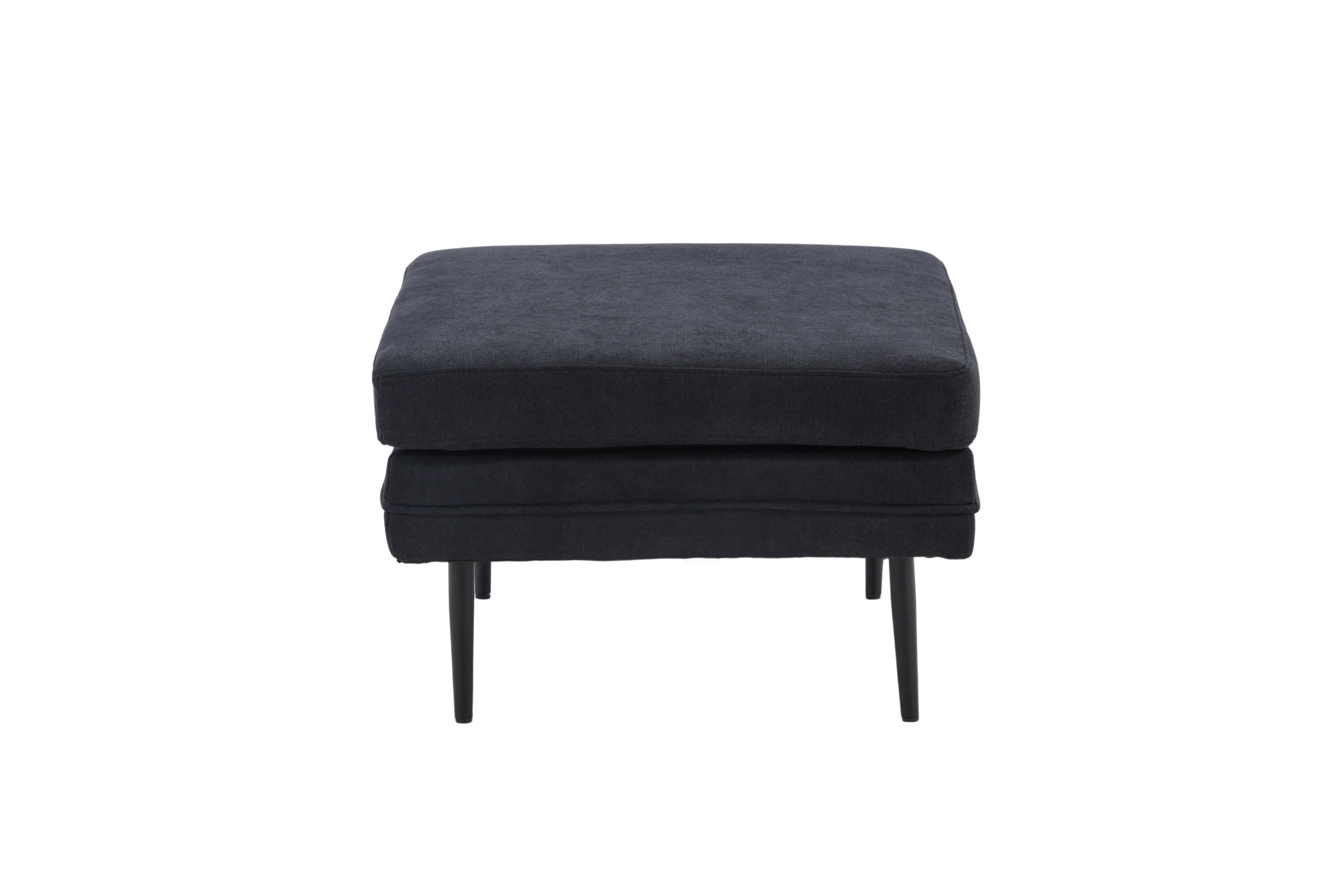 Venture Home Boom Ottoman Svart