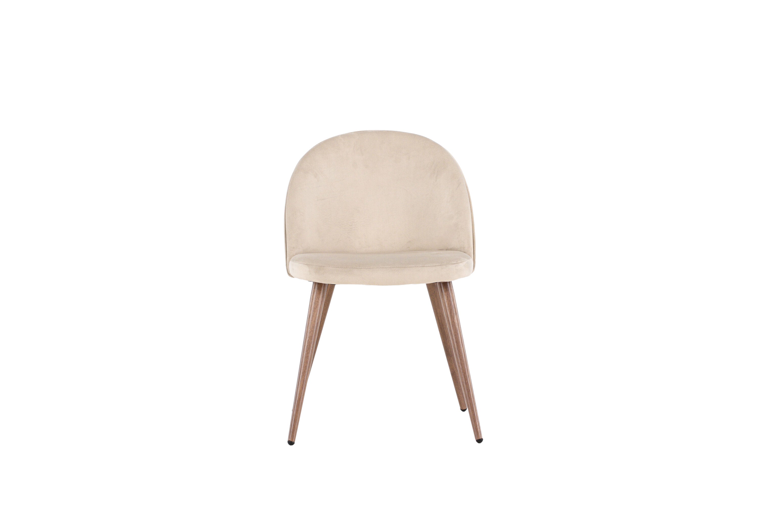 Venture Home Velvet Matstol Beige 2-pack