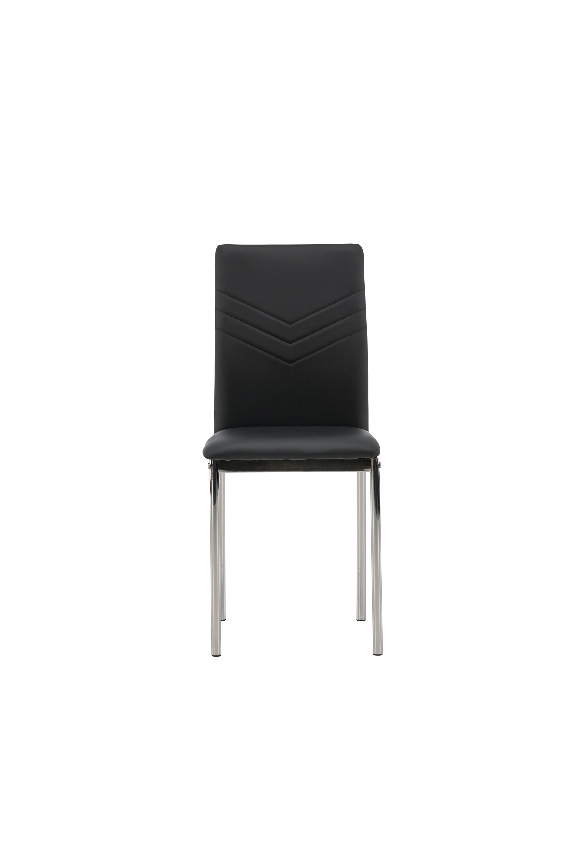 Venture Home Lily Matstol Svart/Silver 2-pack