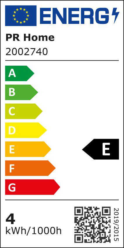 PR Home Shine LED Filament Klot Clear E27