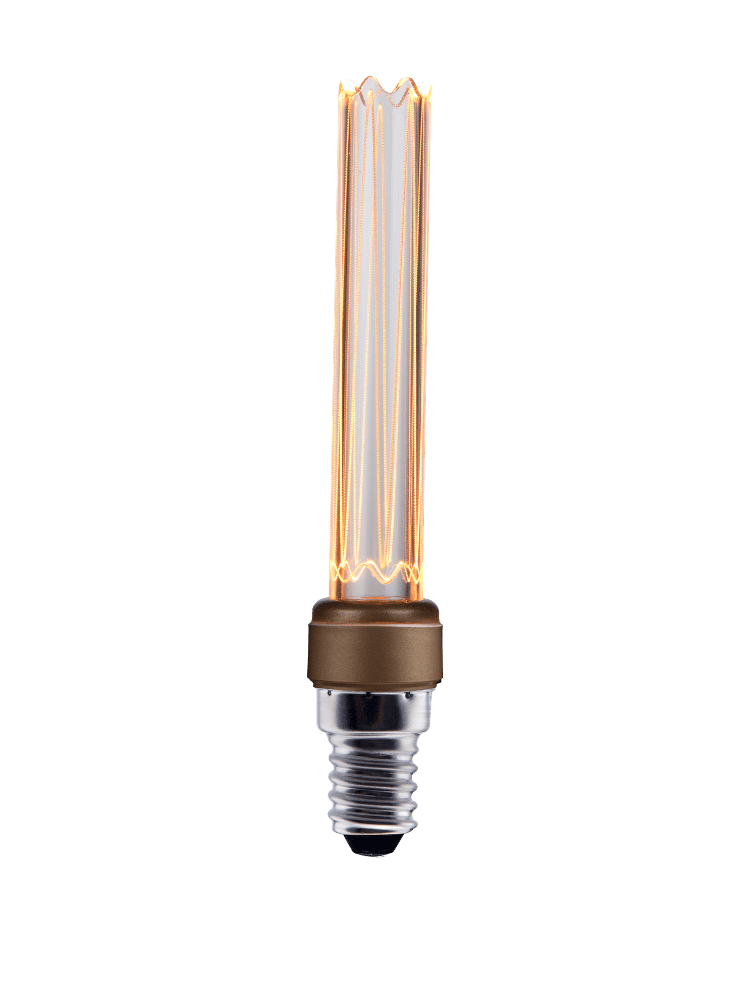 LED-lampa i stavform från PR Home, 90 mm lång med E14-sockel och varmt sken för elegant belysning.
