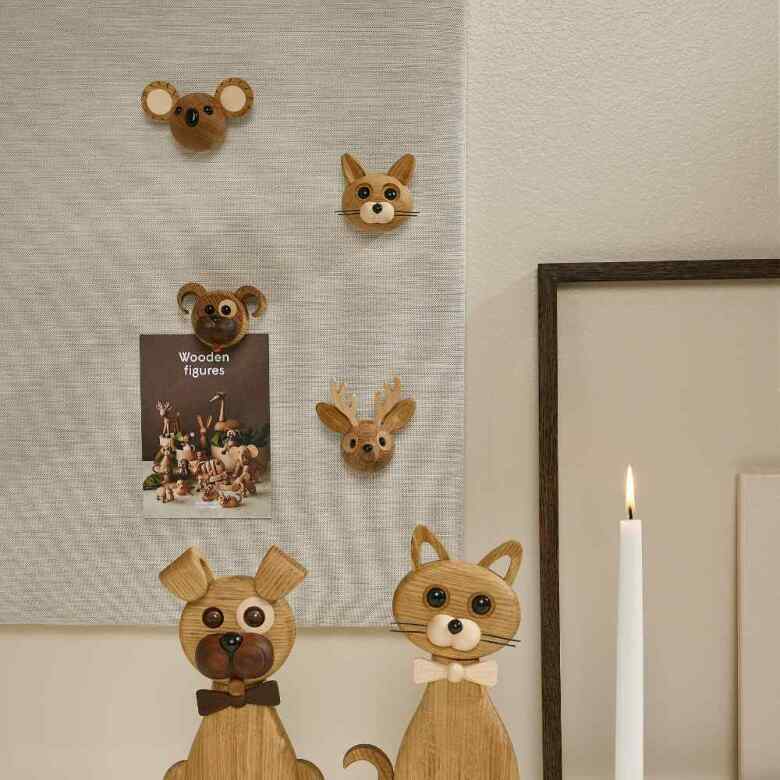 Spring Copenhagen Magnetic Matilda Magnet Koala Ek/Lönn 6, Cm