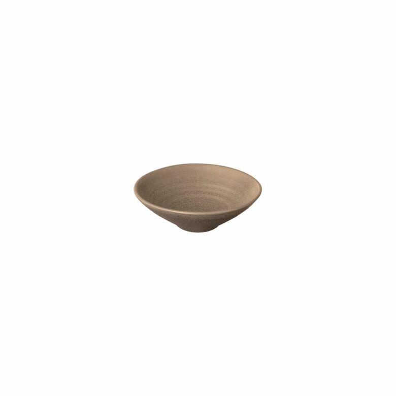 Kumi Skål XS Ø8 cm Fungi, unik keramikskål med japansk reaktiv glasyroverflätning och minimalistisk design. Perfekt för elegant servering.