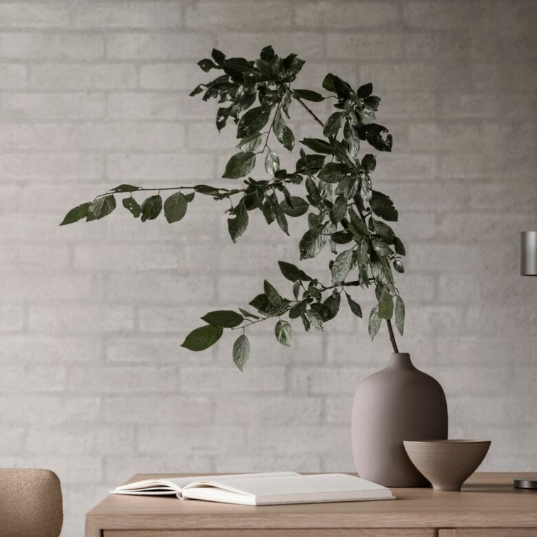 KUMI Skål Ø12 cm i Fungi - unik, japansk design med reaktiv glasyryta och minimalistisk charm från Blomus. Diskmaskinssäker.