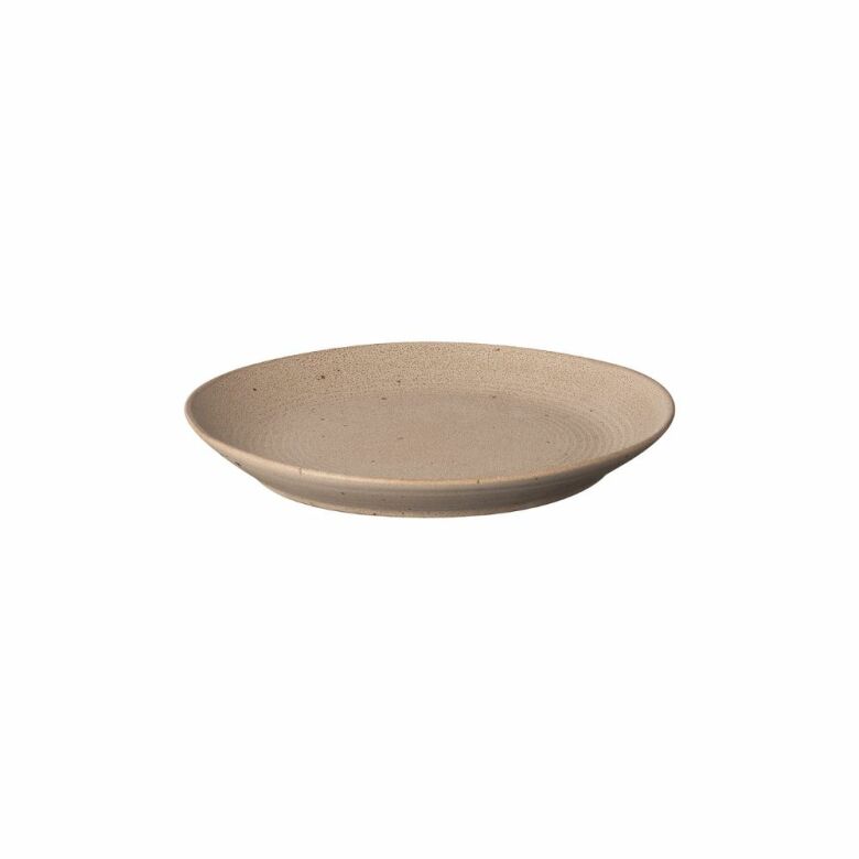 KUMI desserttallrik Ø21 cm i Fungi - unik japansk design med halvmatt reaktiv glasyr och minimalistisk charm. Diskmaskinssäker keramik.