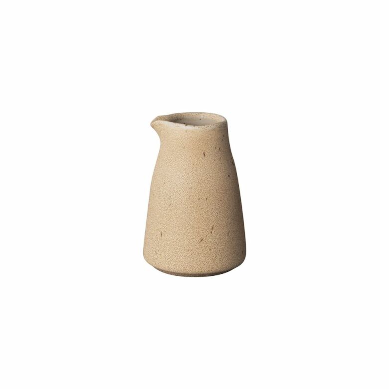 KUMI gräddkanna i keramik, 29 cl med unik glasyreffekt och minimalistisk japansk design. Elegant tillskott till ditt hem.