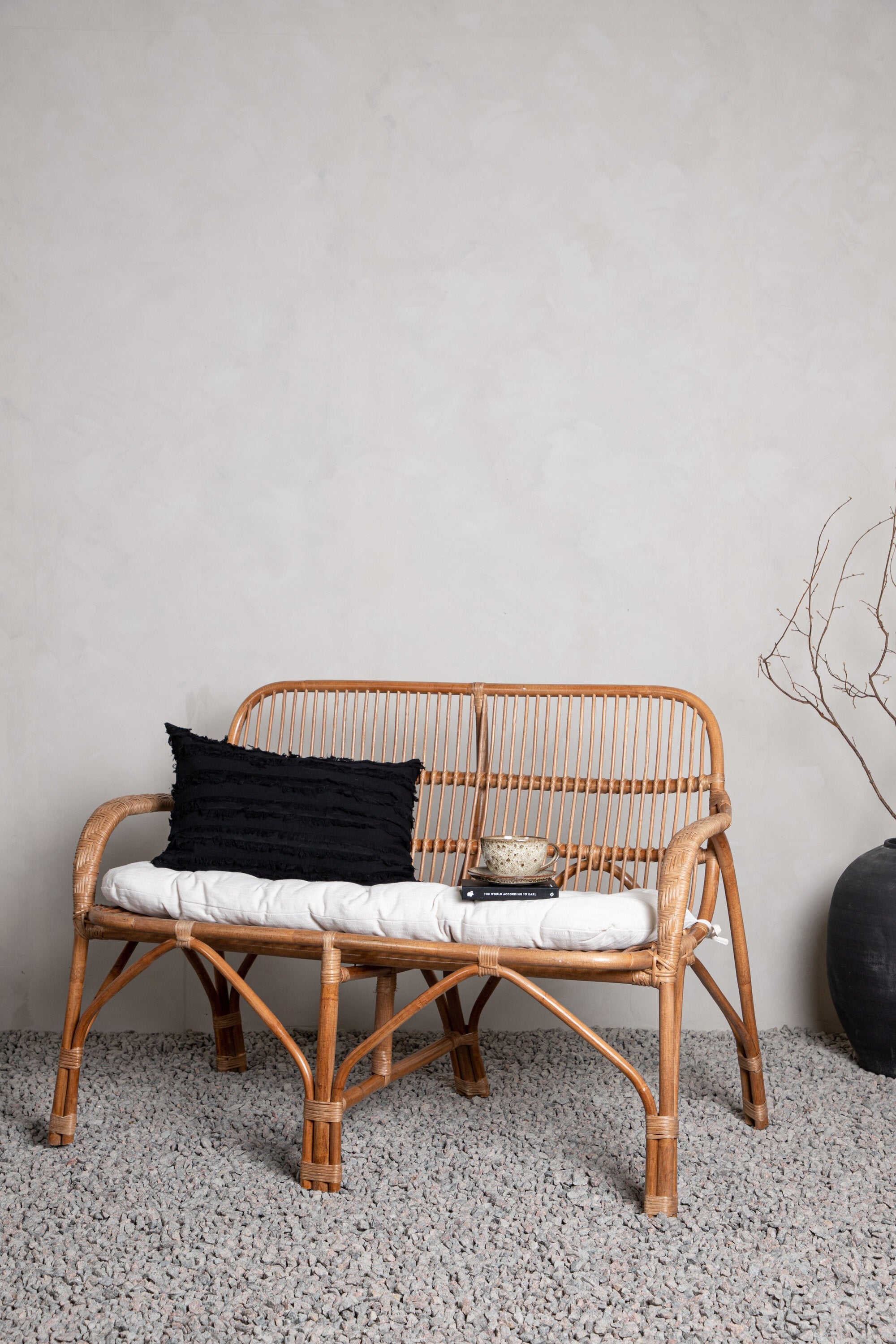 Venture Home Nella 2-Sits Soffa Natur/Offwhite