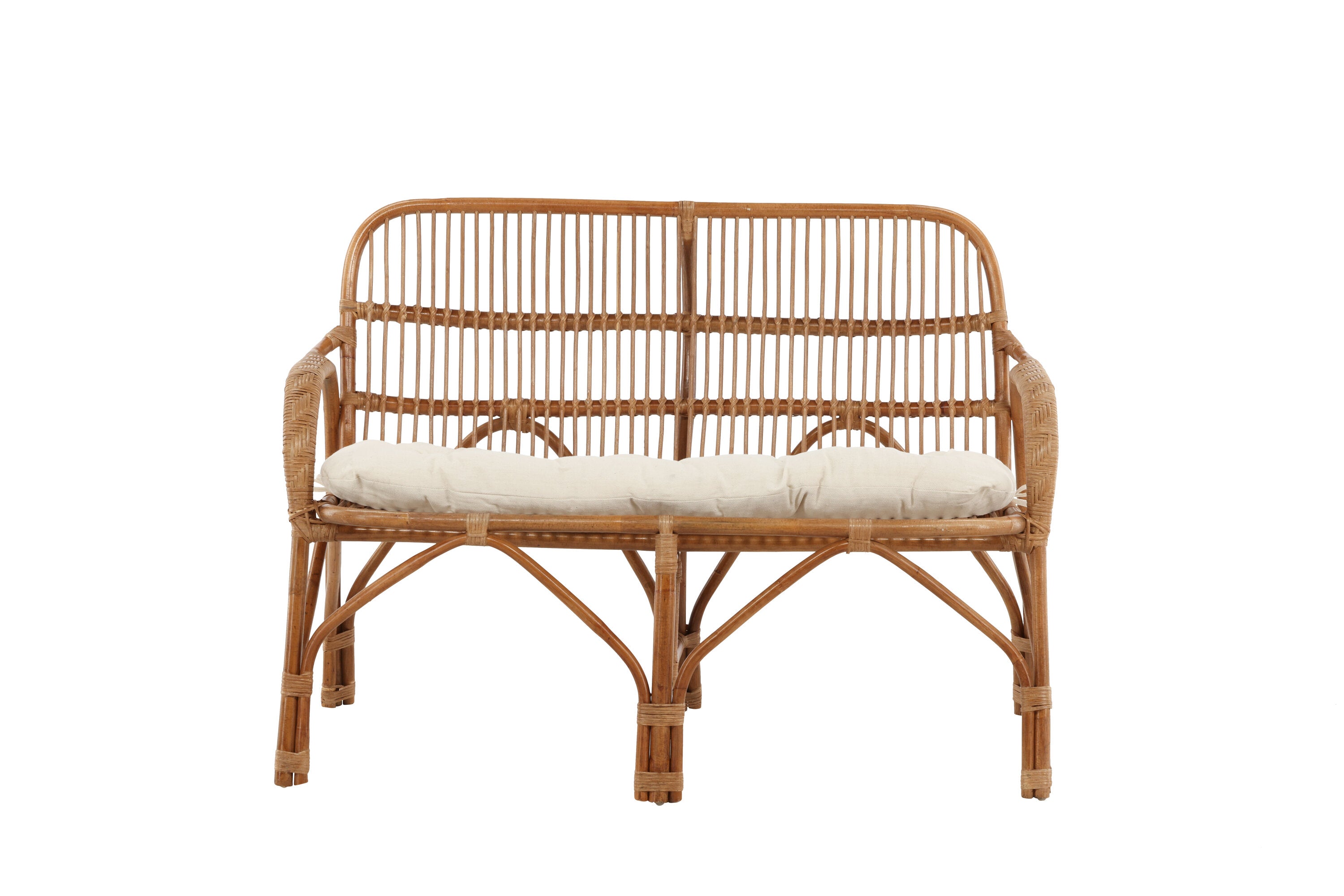 Venture Home Nella 2-Sits Soffa Natur/Offwhite