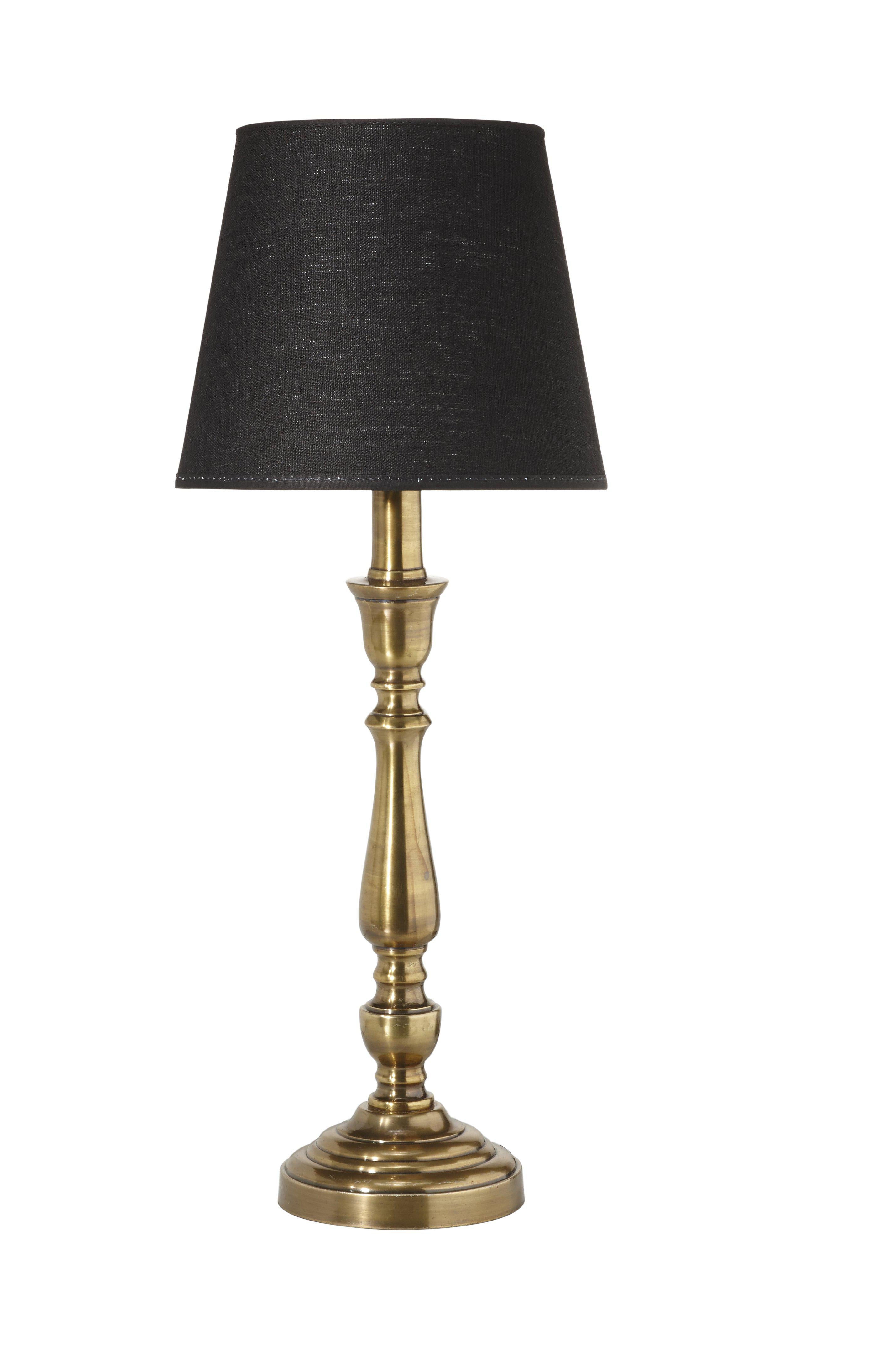 Pr Home Therese Lampfot 50 cm, Antikmässing