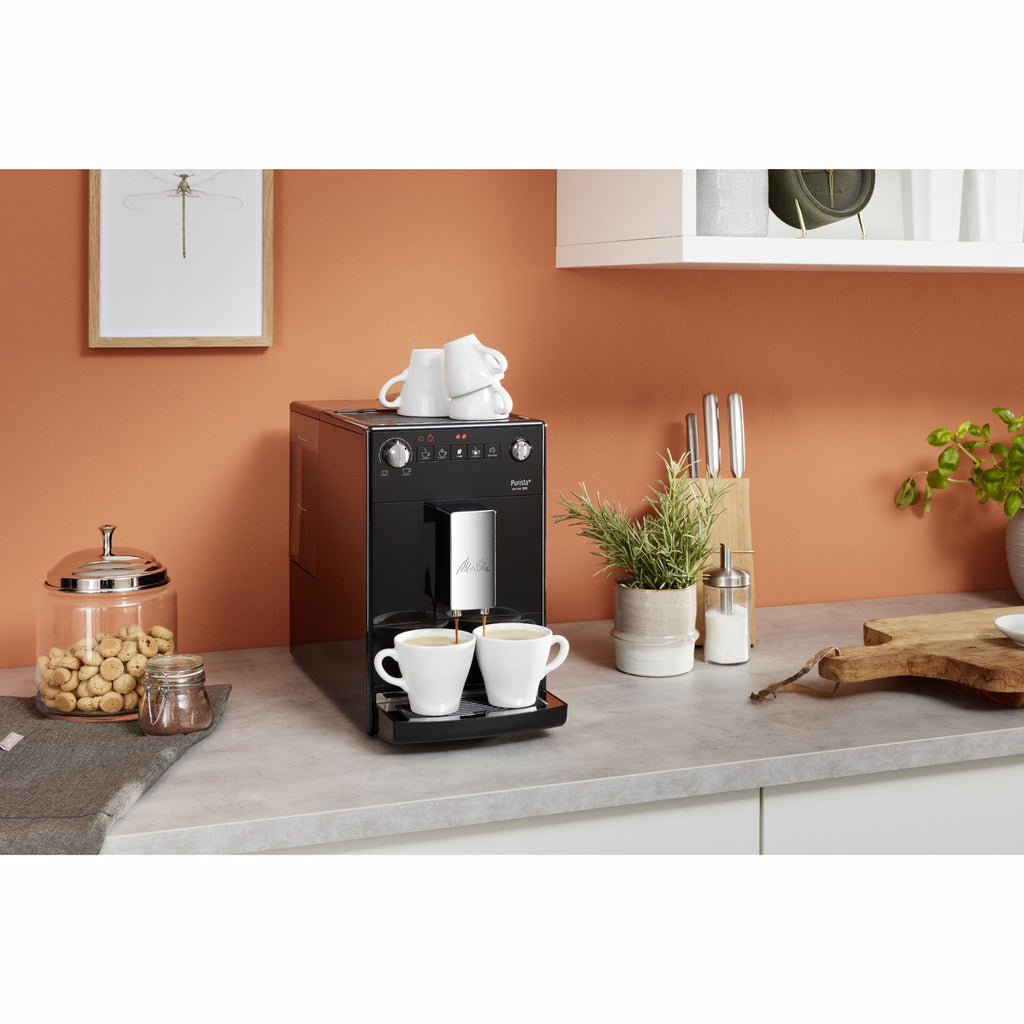 Melitta Purista Svart Helautomatiskt Kaffemaskin