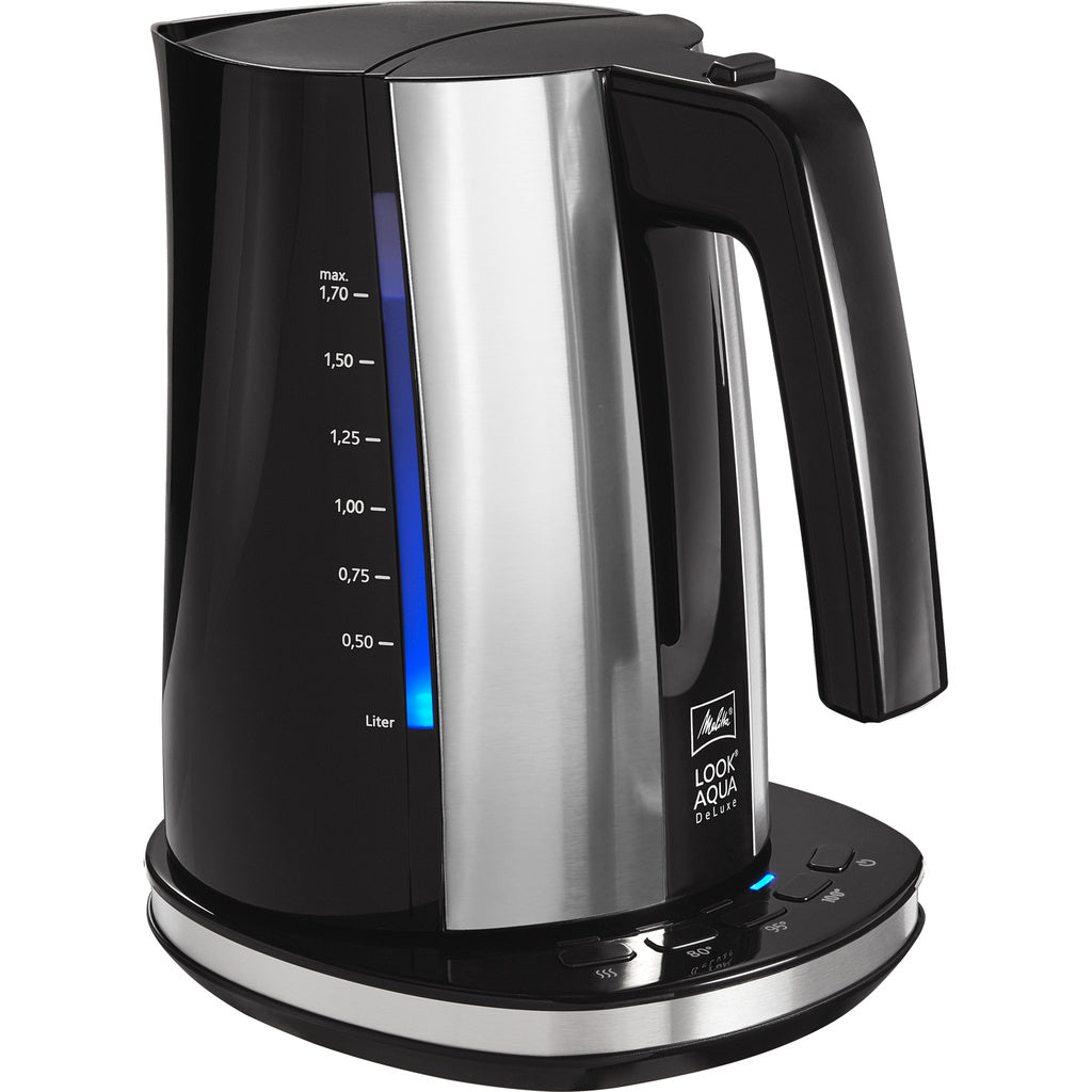 Melitta Kettle Look Aqua 2,0 Deluxe Svart