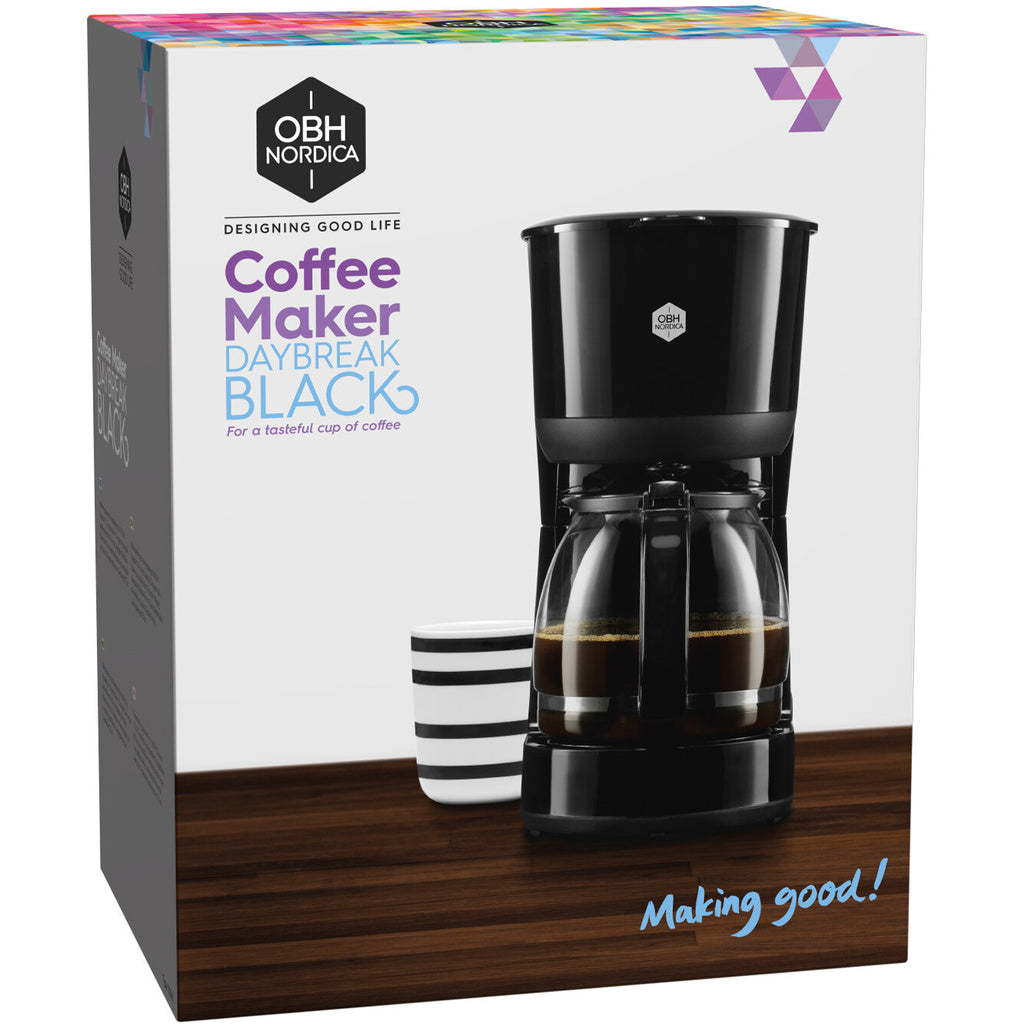 OBH Nordica Kaffebryggare 1,5 Daggry 1000 Watt